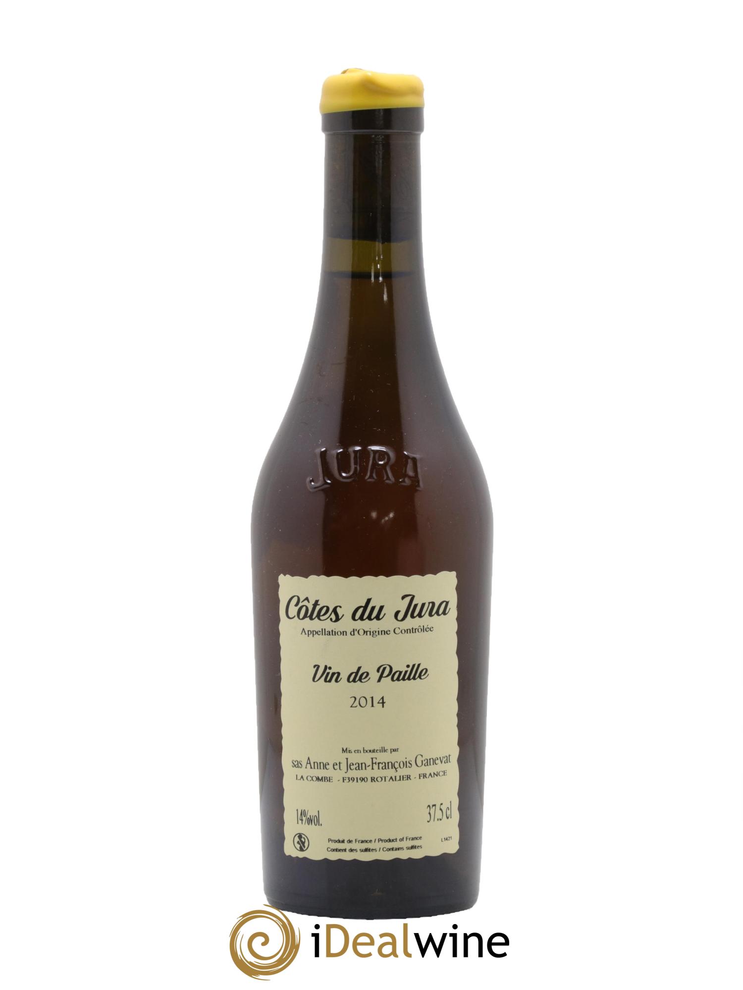 Côtes du Jura Vin de Paille Anne et Jean-François Ganevat 2014 - Lotto di 1 mezza bottiglia - 0
