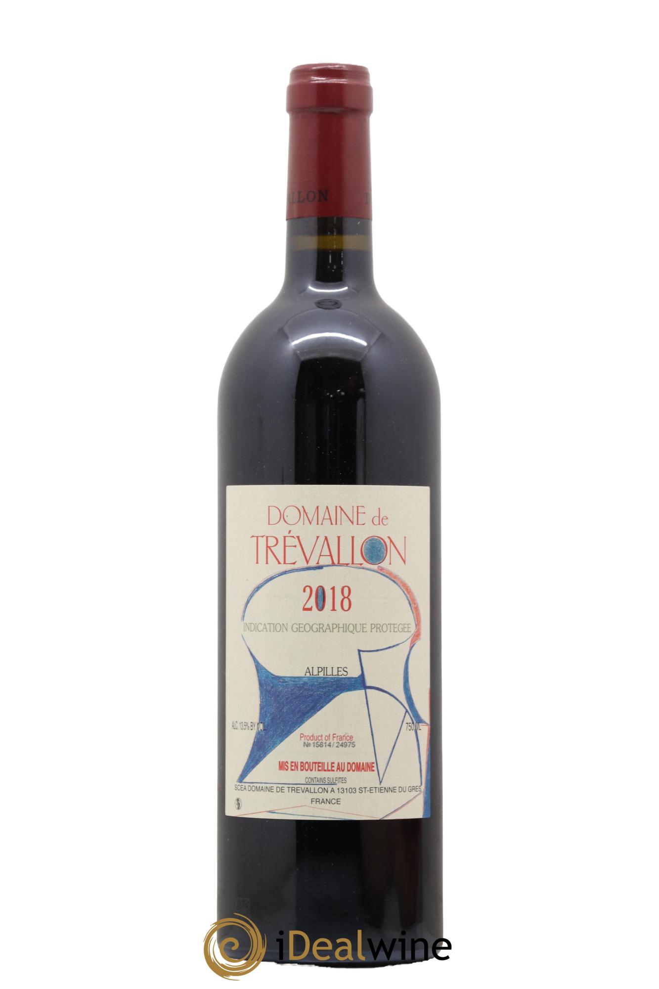 Alpilles Trévallon (Domaine de) Eloi Dürrbach 2018 - Lot de 1 bouteille - 0