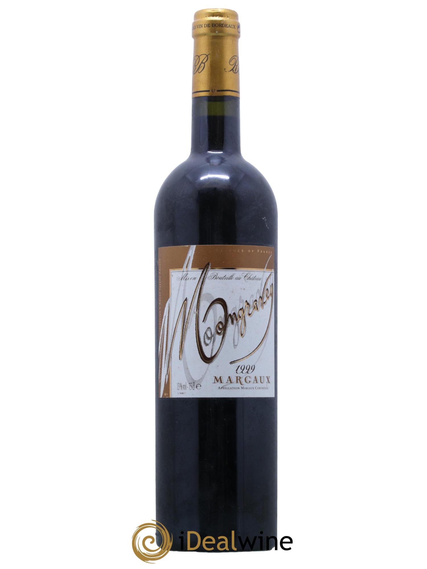 Bordeaux AOC Margaux - Château Mongravey 1999 - Lot de 1 bouteille - 0