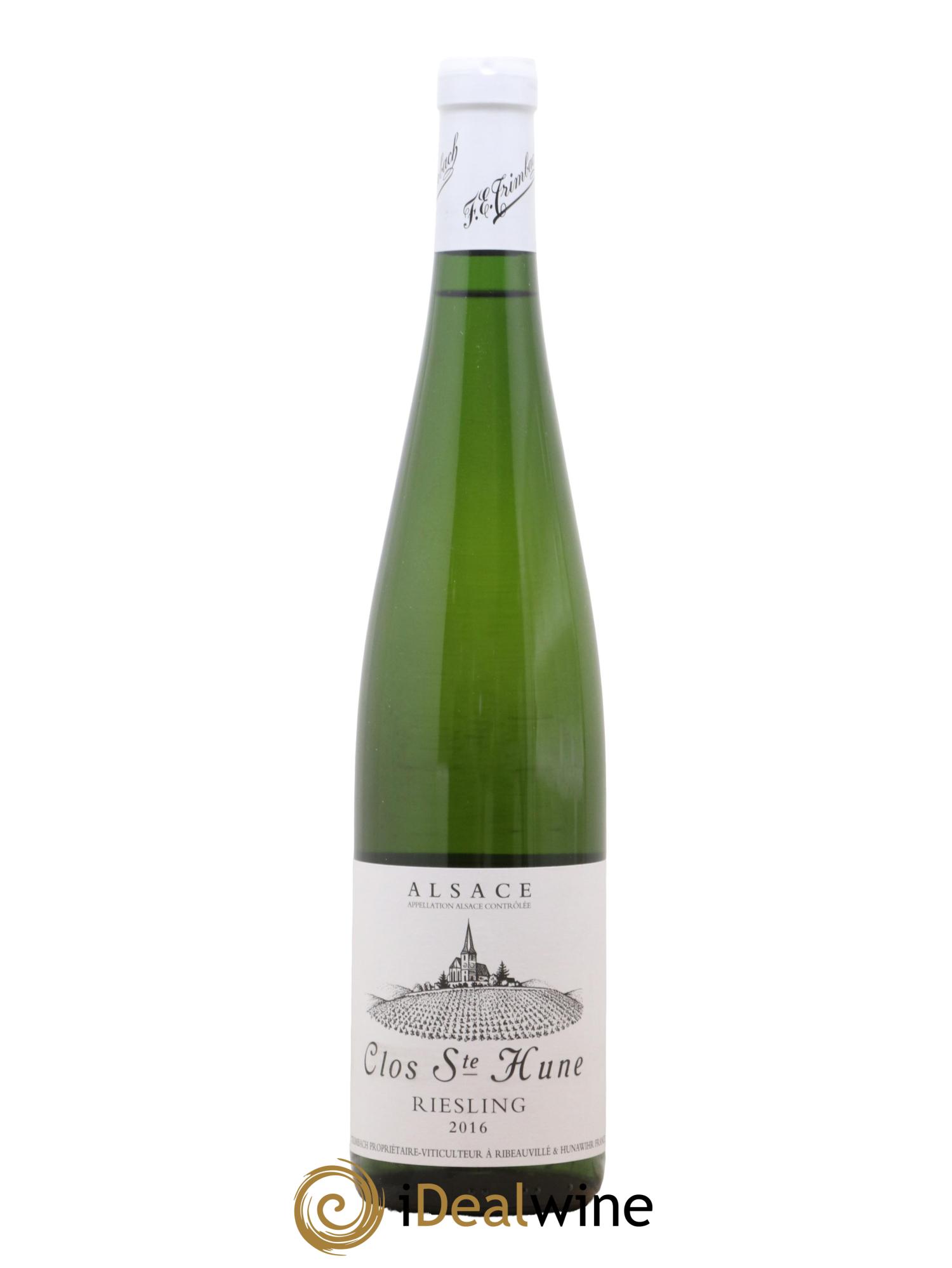 Alsace Riesling Clos Sainte-Hune Trimbach (Domaine) 2016 - Lot de 1 bouteille - 0