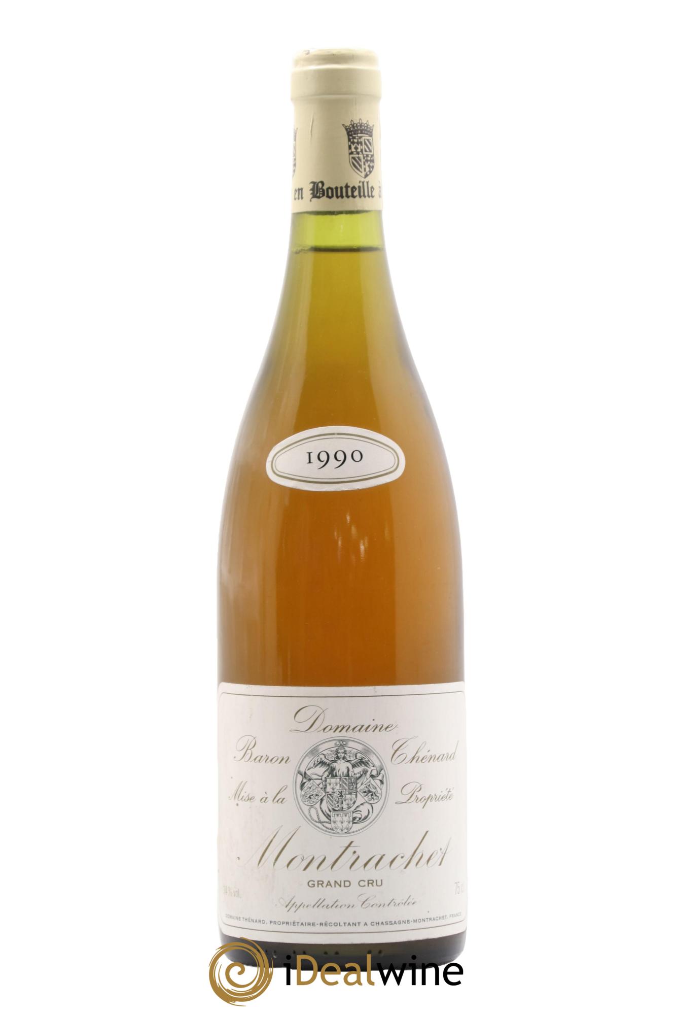 Montrachet Grand Cru Baron Thenard (Domaine) 1990 - Posten von 1 Flasche - 0
