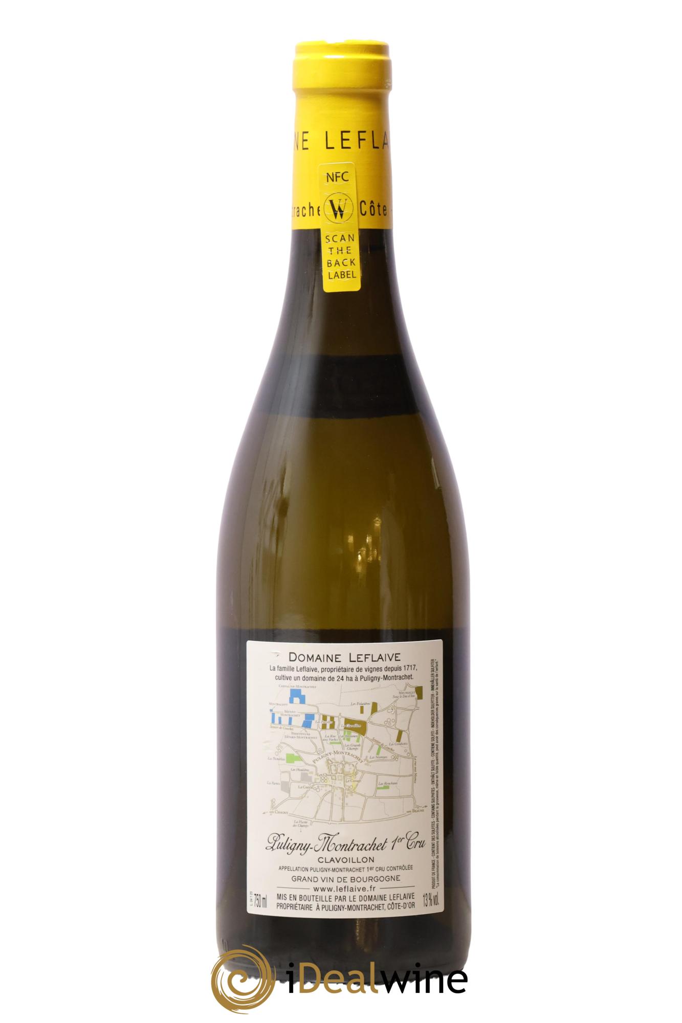 Puligny-Montrachet 1er Cru Clavoillon Leflaive (Domaine) 2023 - Lot de 1 bouteille - 1