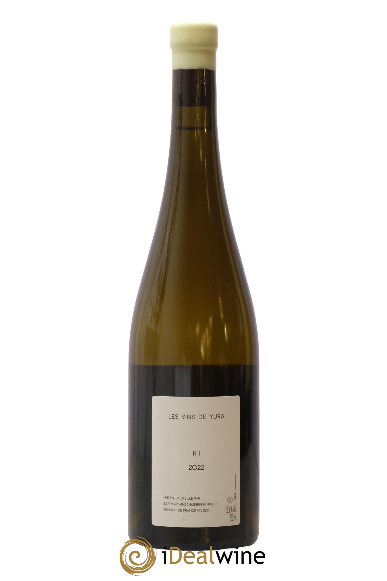 Alsace Le silence et la résonance Jintaro Yura 2022 - Lot de 1 bouteille - 1