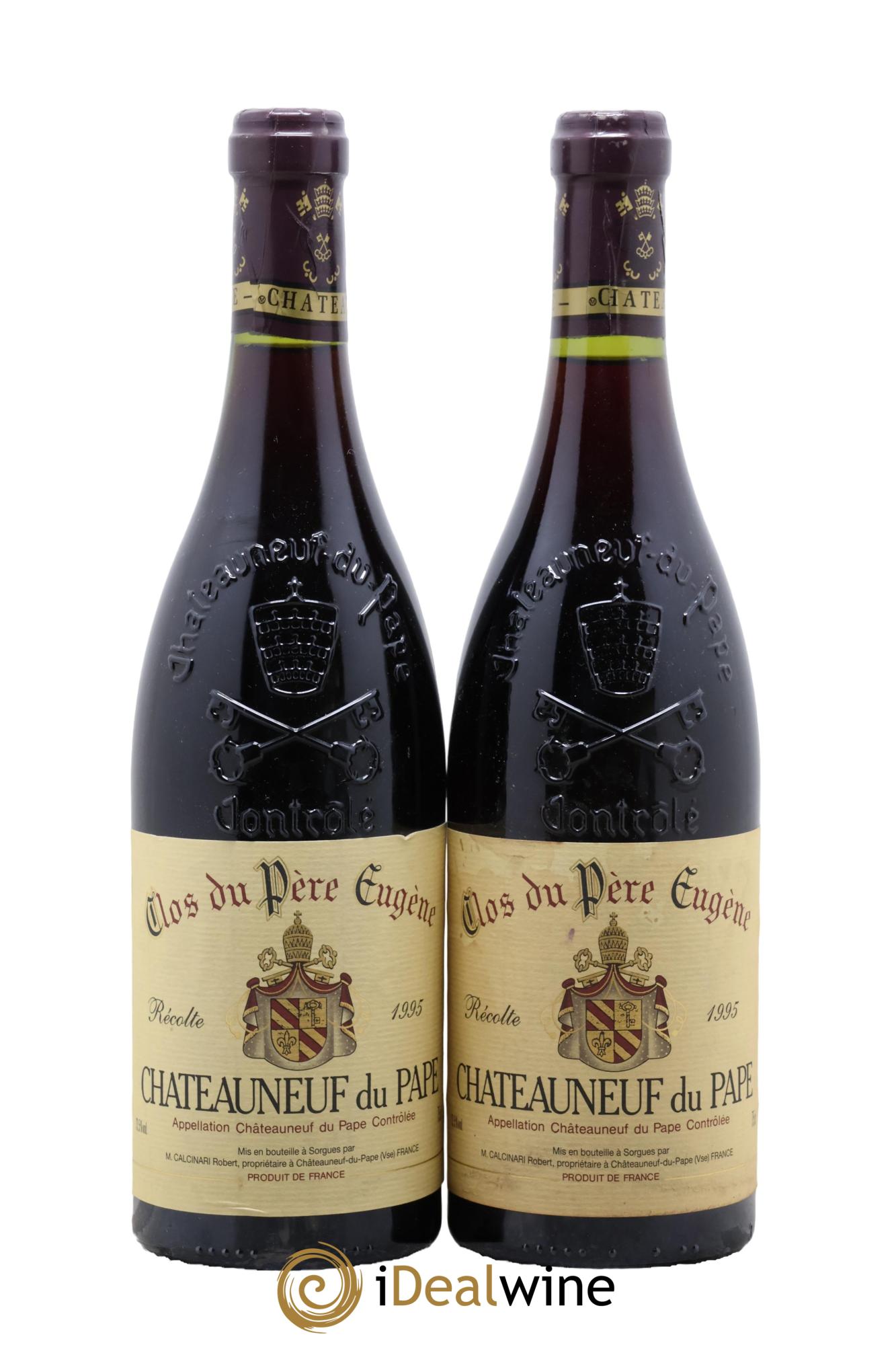 Châteauneuf-du-Pape Clos du Père Eugène 1995 - Lotto di 2 bottiglie - 0