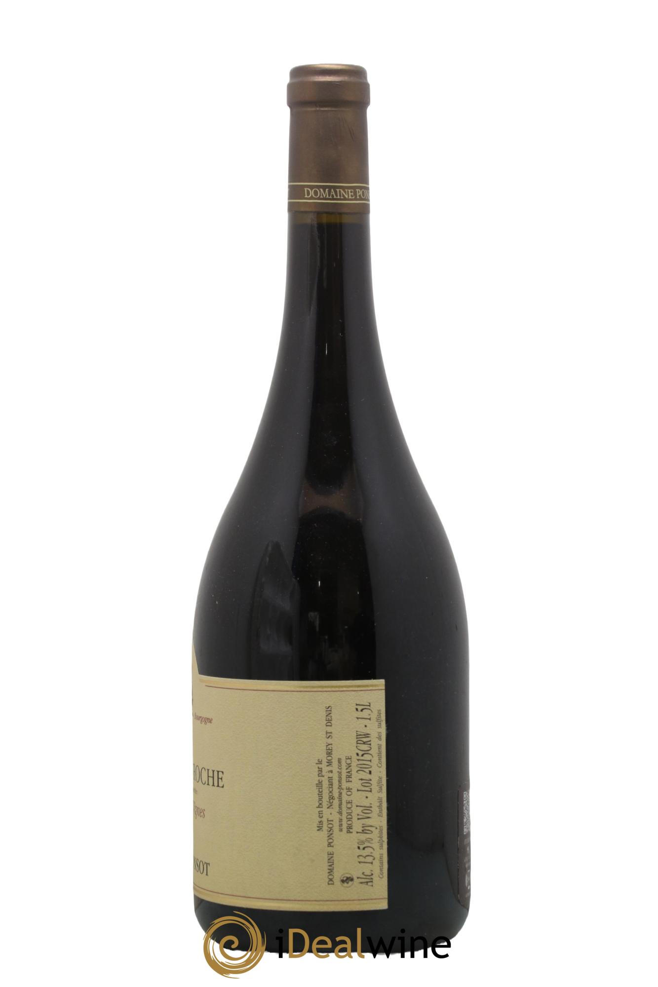 Clos de la Roche Grand Cru Vieilles Vignes Ponsot (Domaine) 2015 - Posten von 1 Magnum - 2