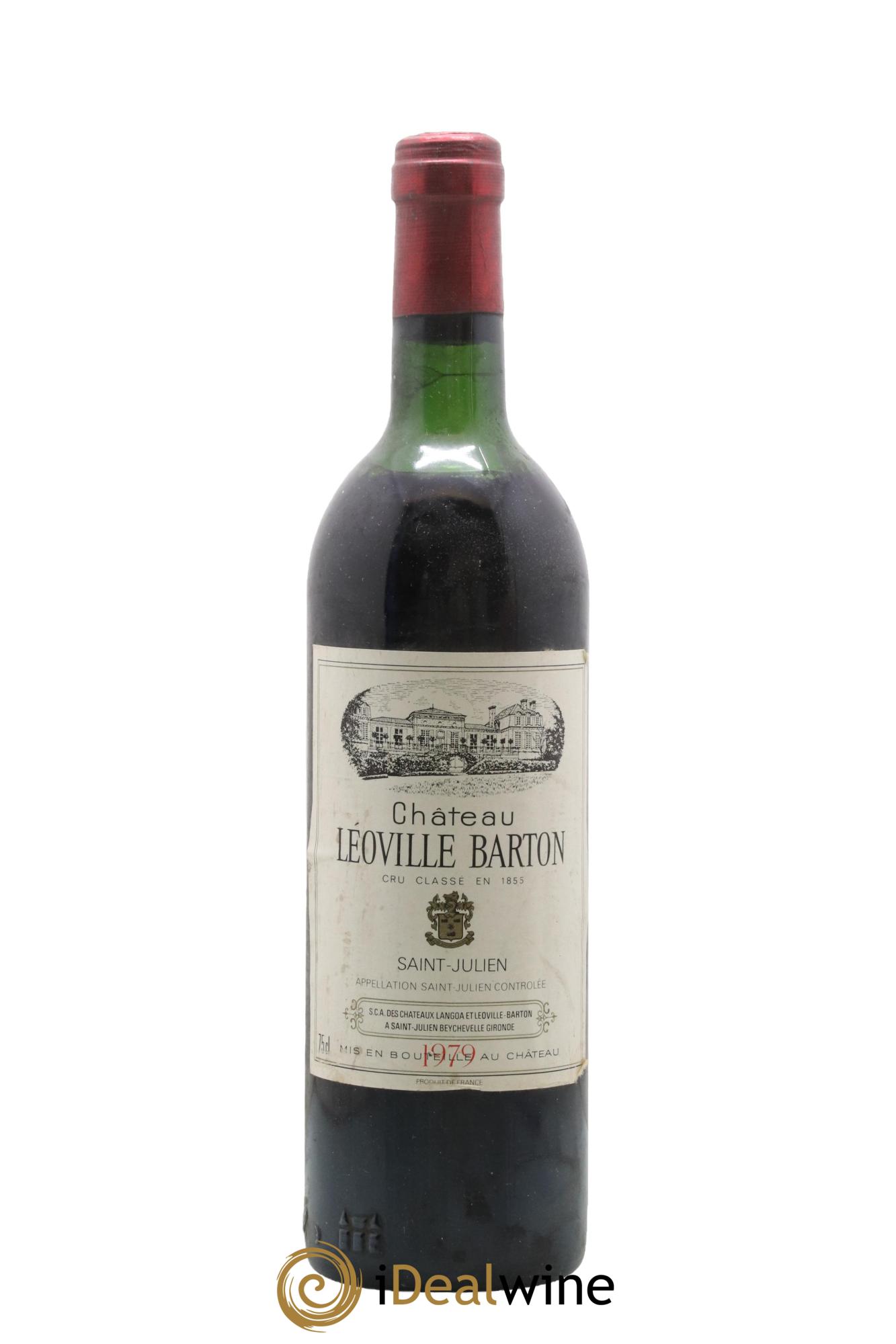 Château Léoville Barton 2ème Grand Cru Classé 1979 - Lot de 1 bouteille - 0