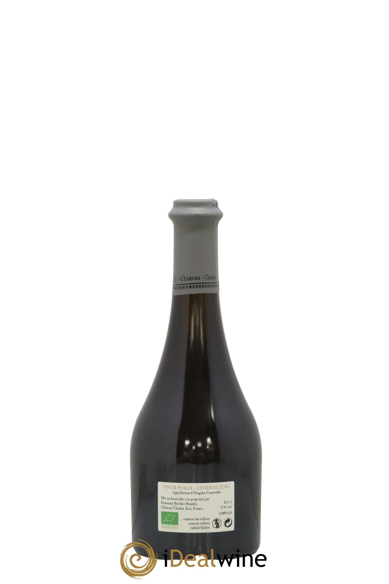 Côtes du Jura Vin de Paille Berthet-Bondet  2018 - Lotto di 1 mezza bottiglia - 1