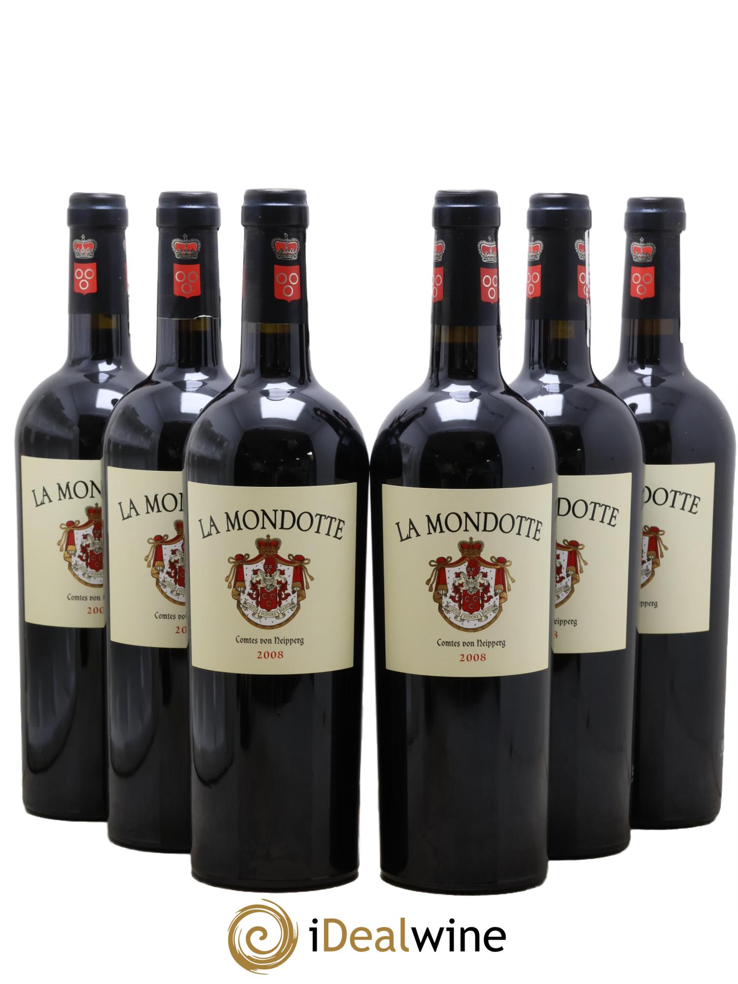 La Mondotte 1er Grand Cru Classé B depuis 2012  2008 - Lotto di 6 bottiglie - 0