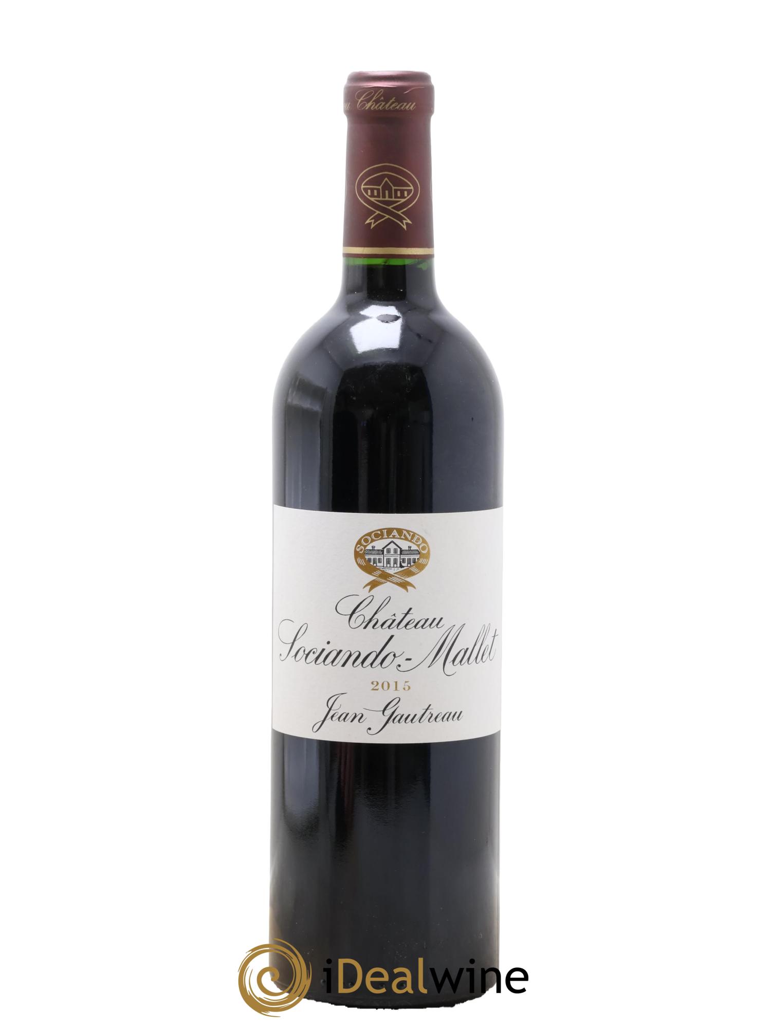 Château Sociando Mallet 2015 - Lotto di 1 bottiglia - 0