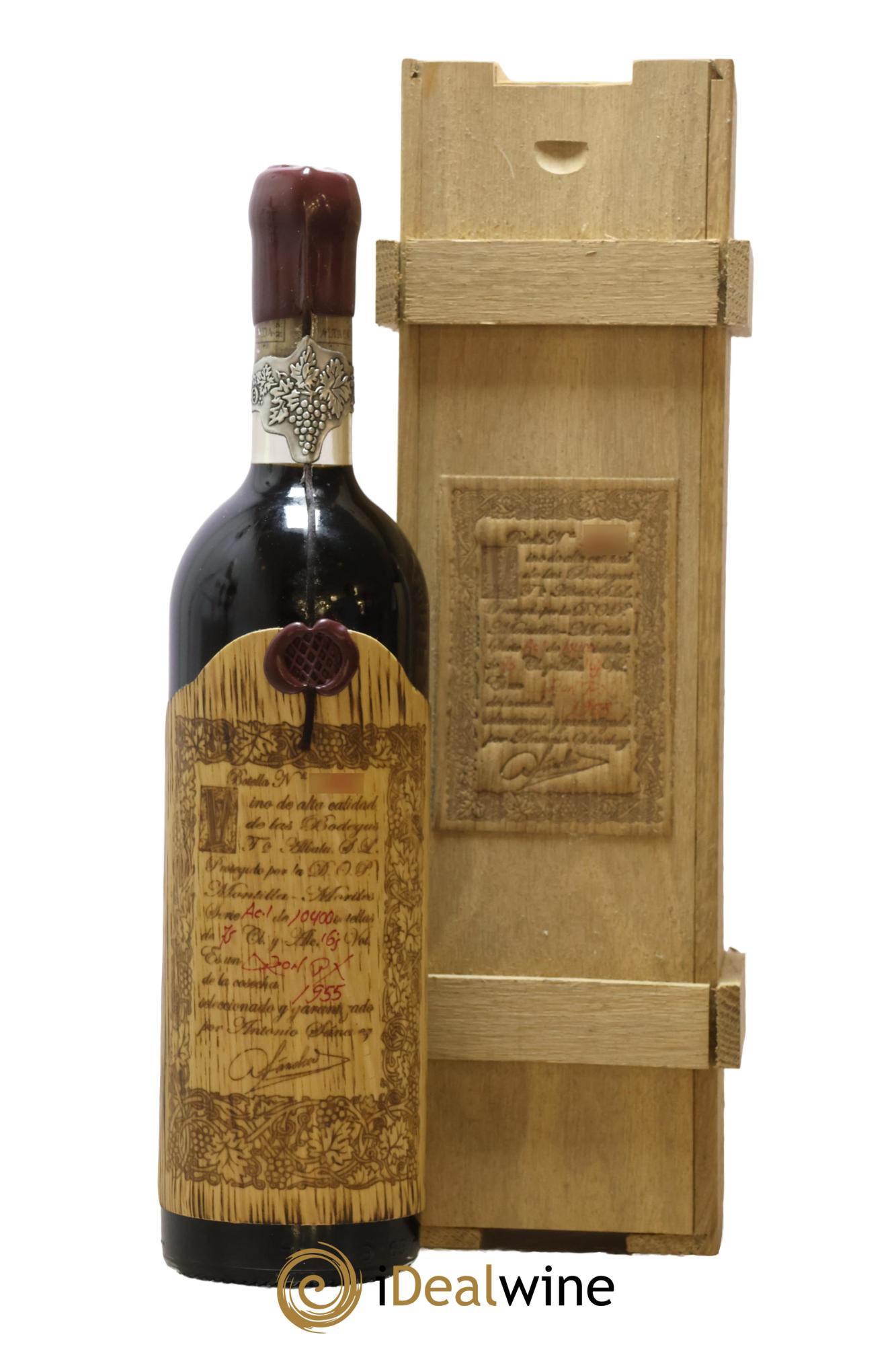 Montilla Moriles Don PX Convento Seleccion Toro Albala 1955 - Lot de 1 bouteille - 0