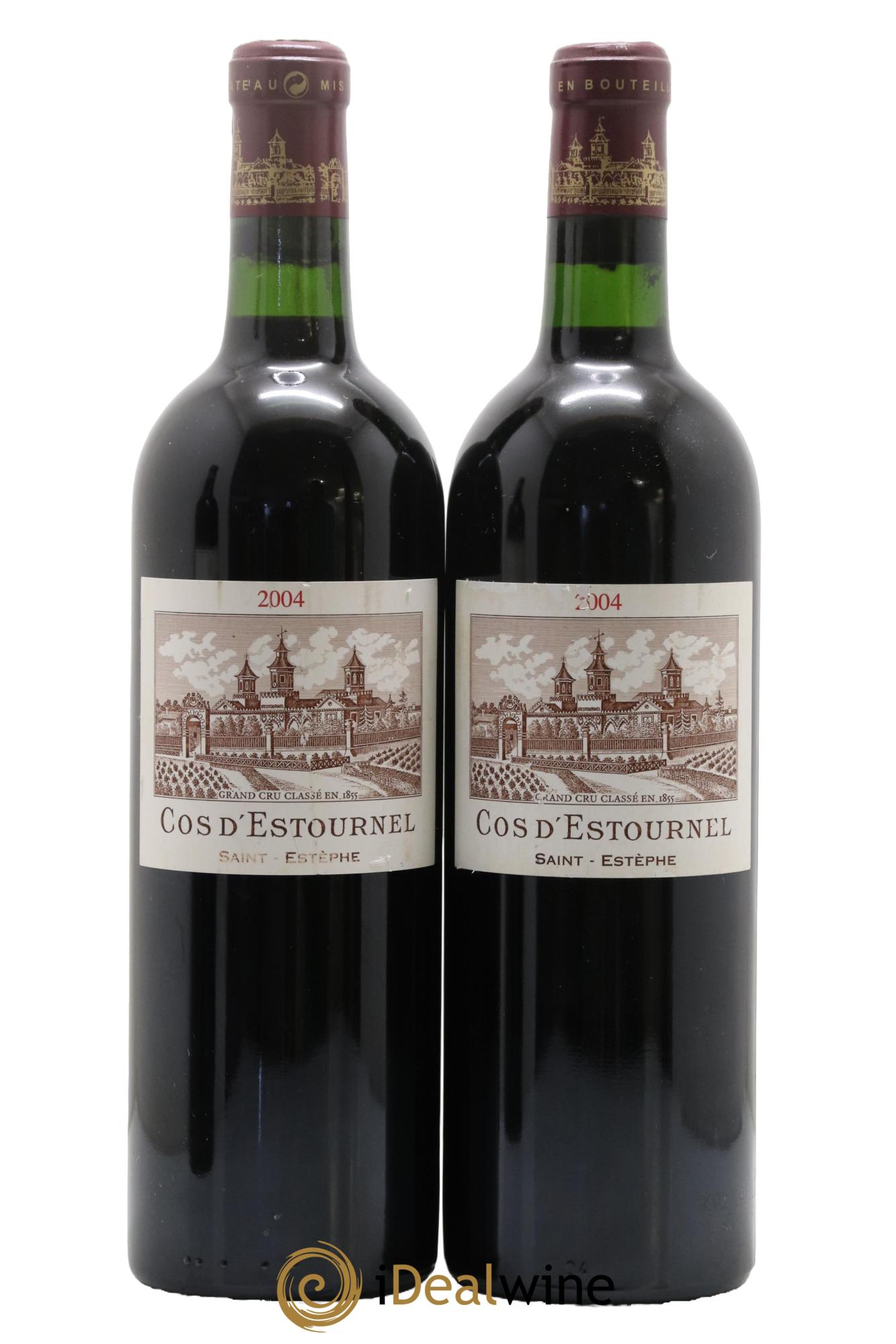 Cos d'Estournel 2ème Grand Cru Classé 2004 - Lot of 2 bottles - 0