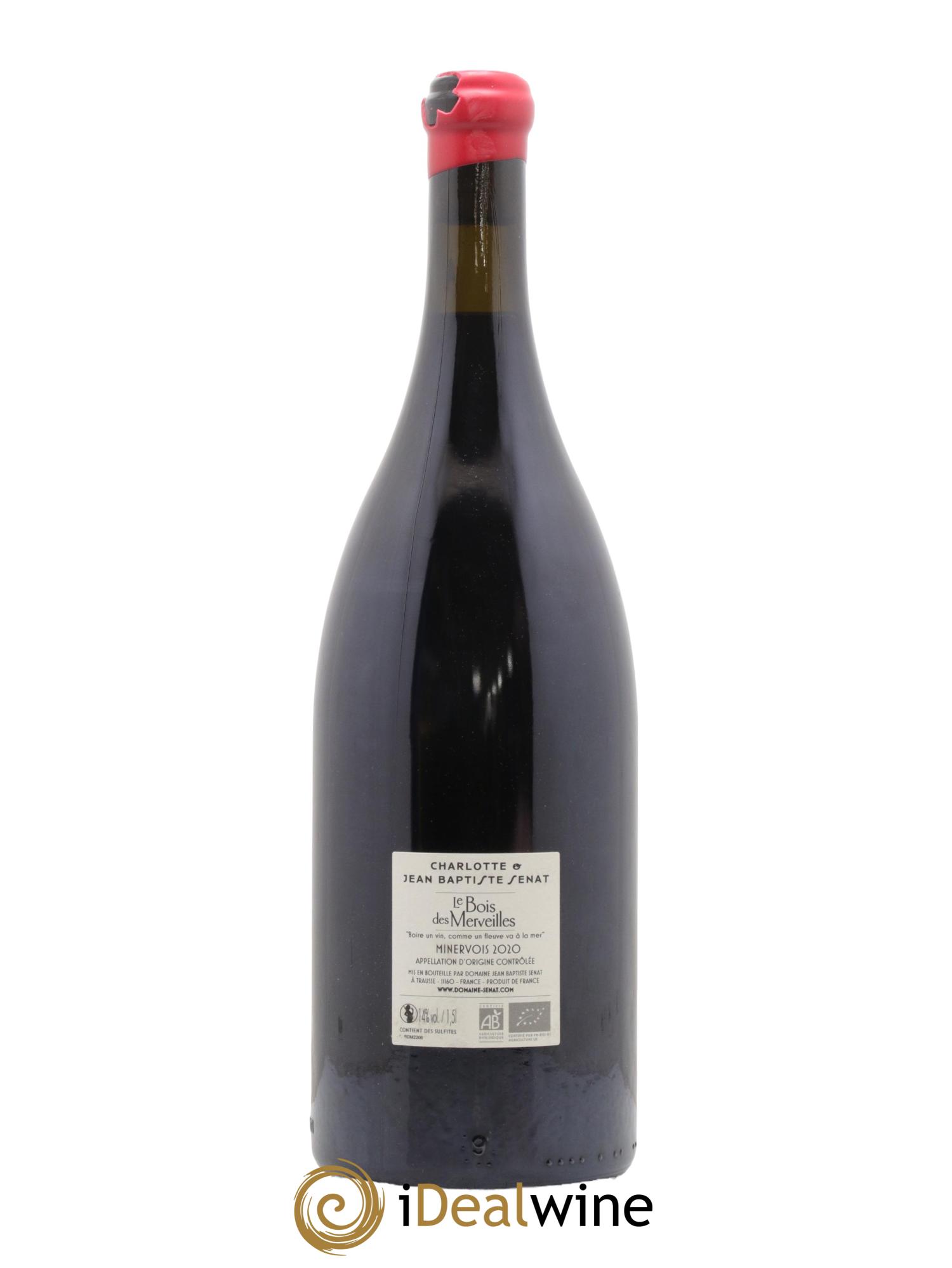 Minervois Le Bois des Merveilles Jean-Baptiste Sénat 2020 - Lot de 1 magnum - 1