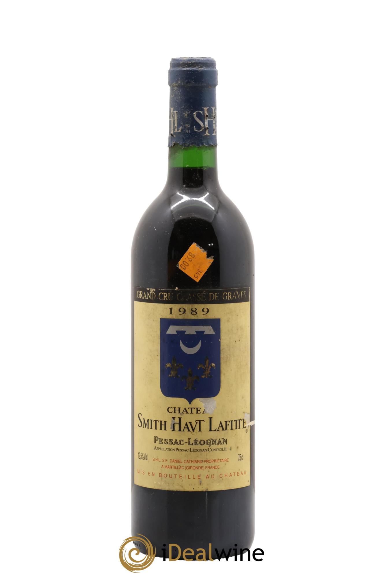 Château Smith Haut Lafitte Cru Classé de Graves 1989 - Posten von 1 Flasche - 0