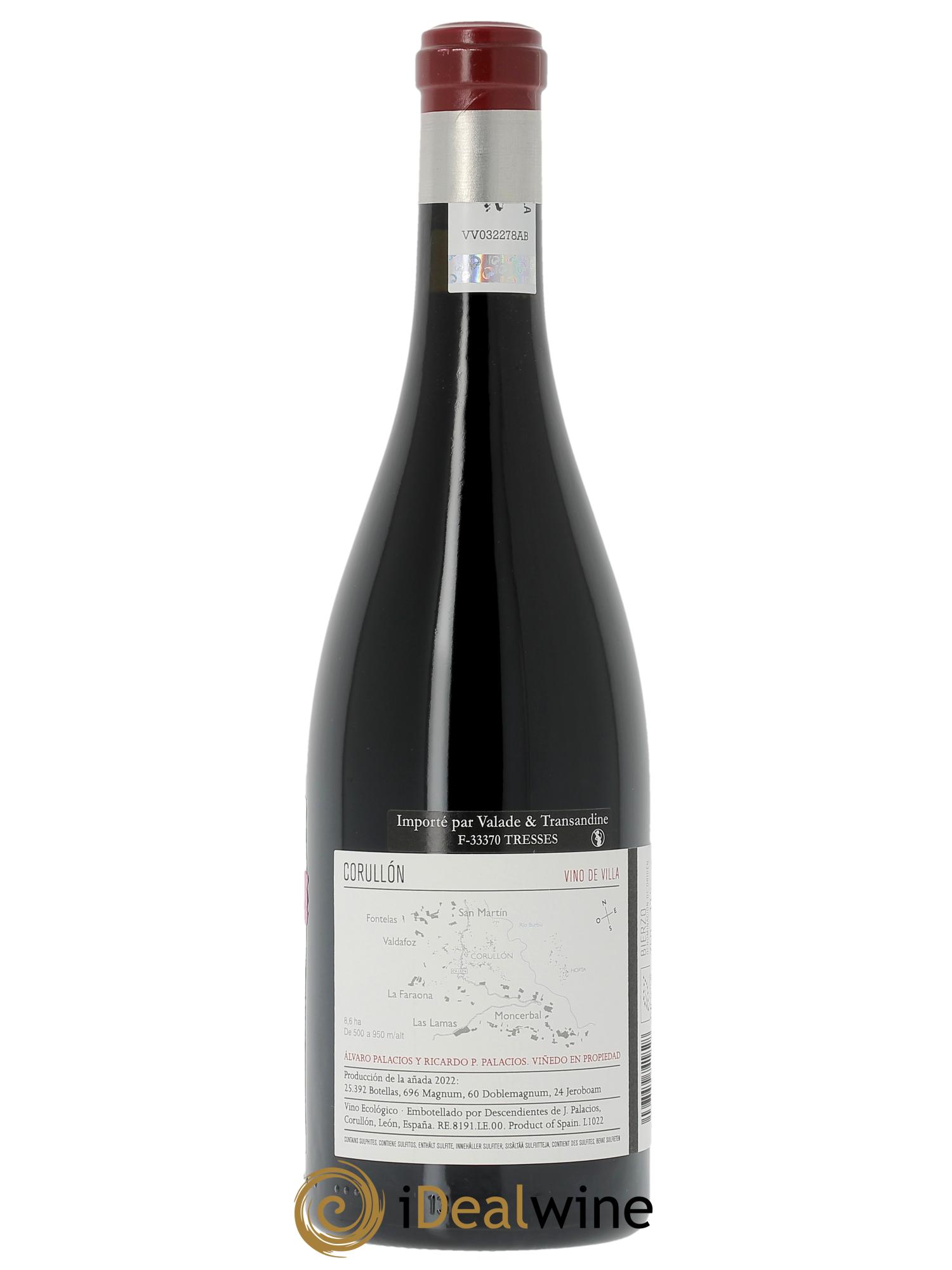 Bierzo Descendientes de J. Palacios Villa de Corullon 2022 - Lot de 1 bouteille - 1