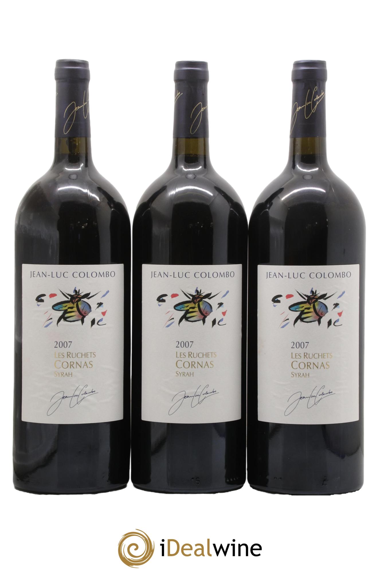 Cornas les Ruchets Jean-Luc Colombo 2007 - Lot of 3 magnums - 0