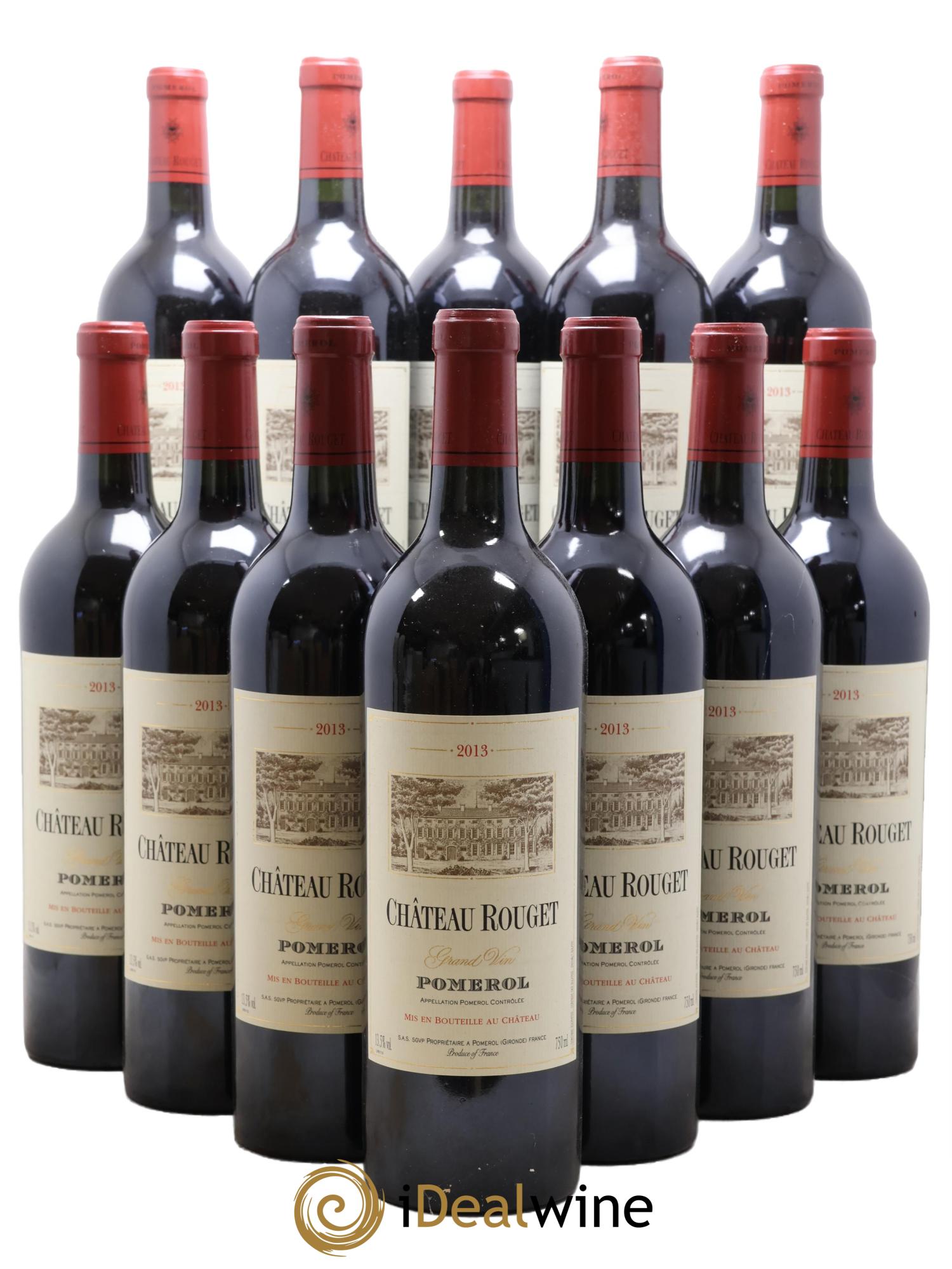 Château Rouget  2013 - Lot de 12 bouteilles - 0