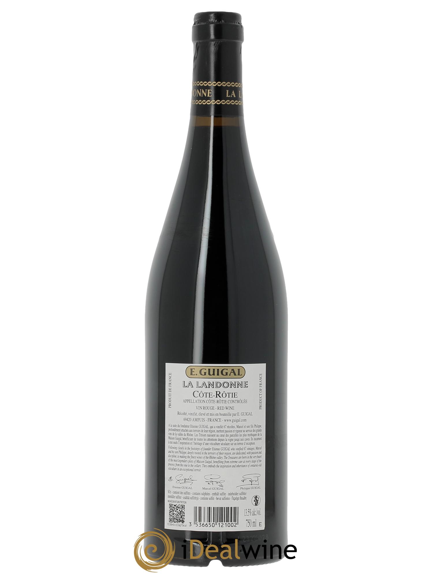 Côte-Rôtie La Landonne Guigal (OWC if 6 bts) 2022 - Lot of 1 bottle - 1