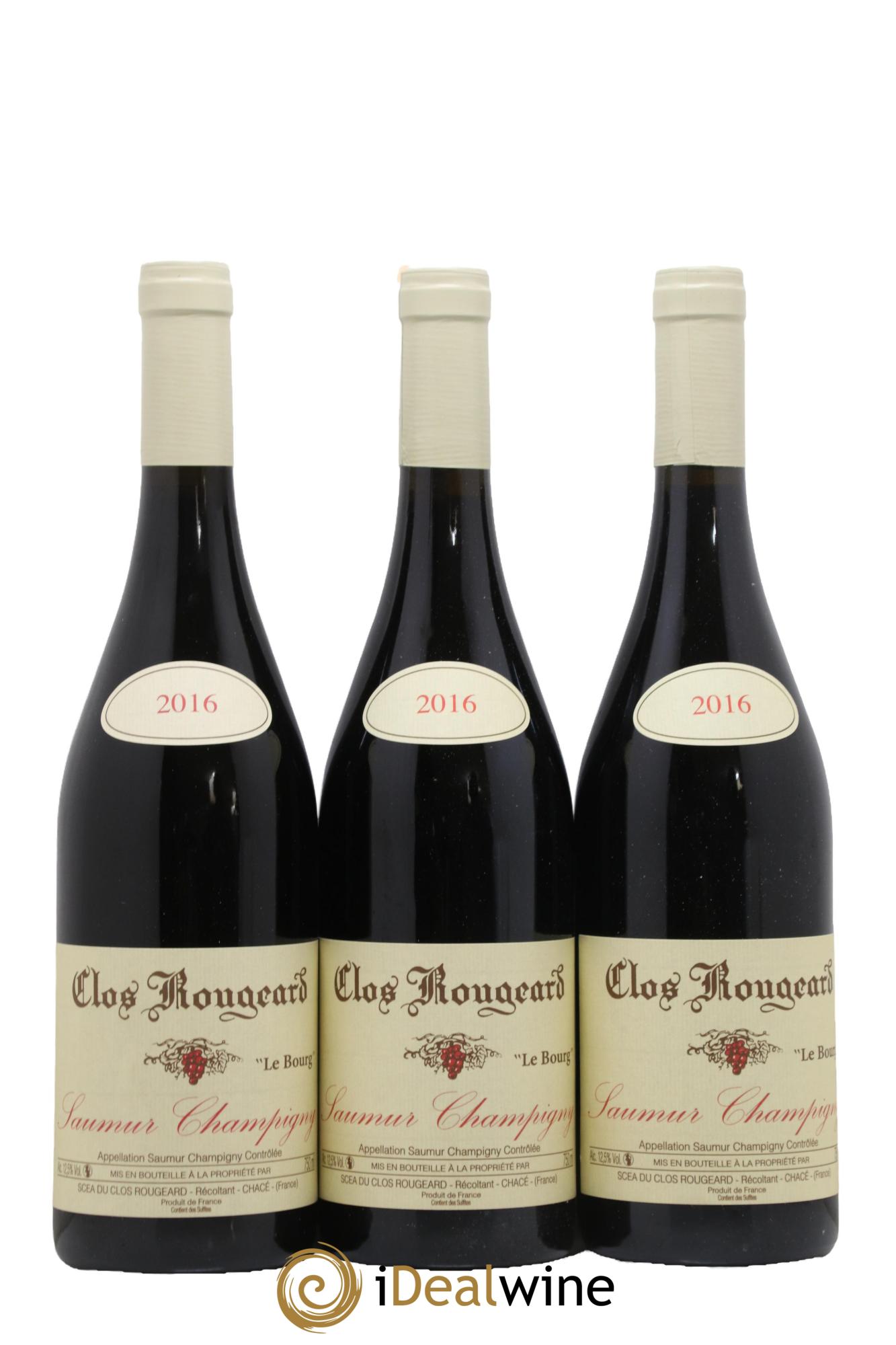Saumur-Champigny Le Bourg Clos Rougeard 2016 - Lot de 3 bouteilles - 0