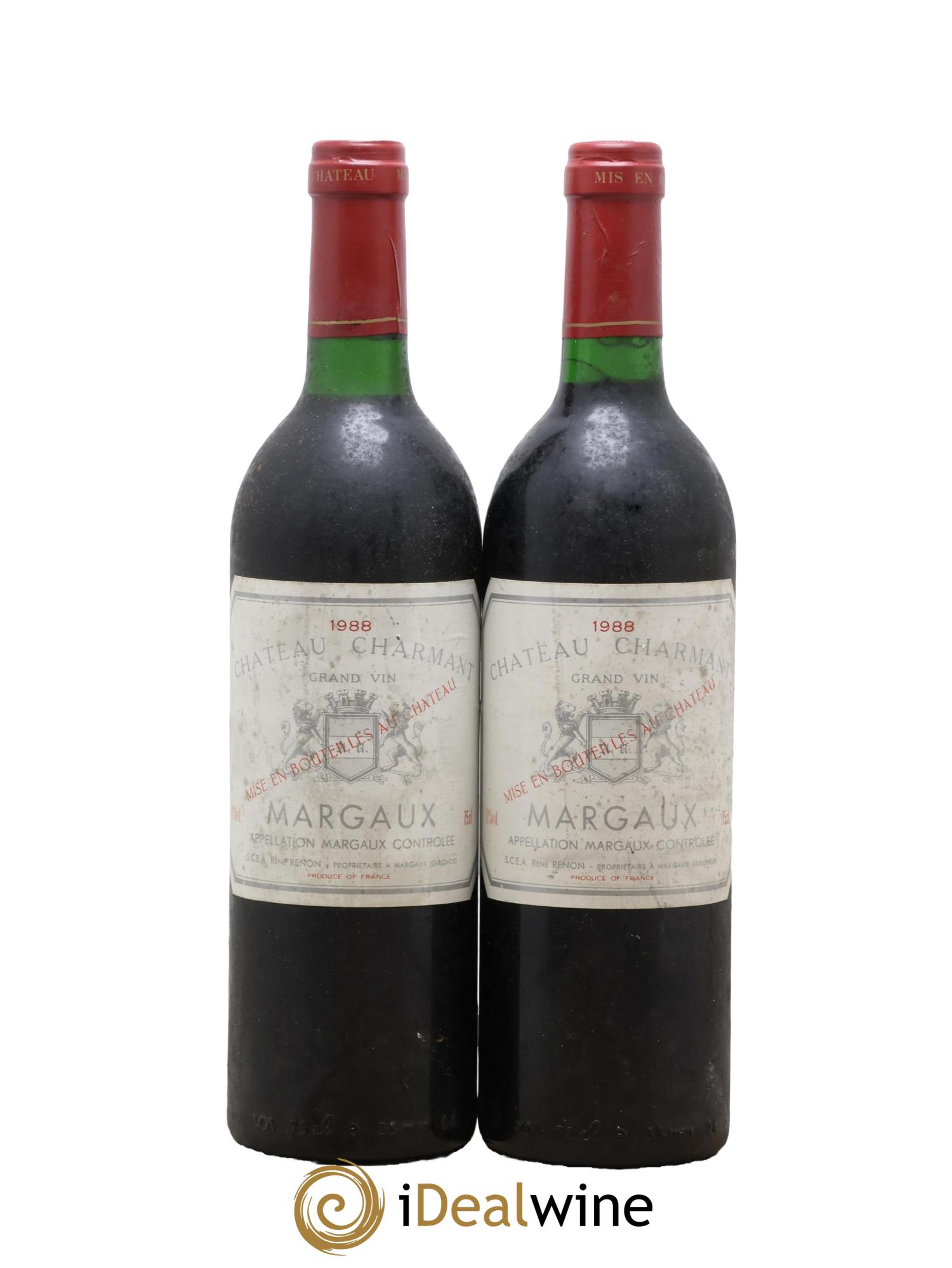 Château Charmant 1988 - Lot de 2 bouteilles - 0