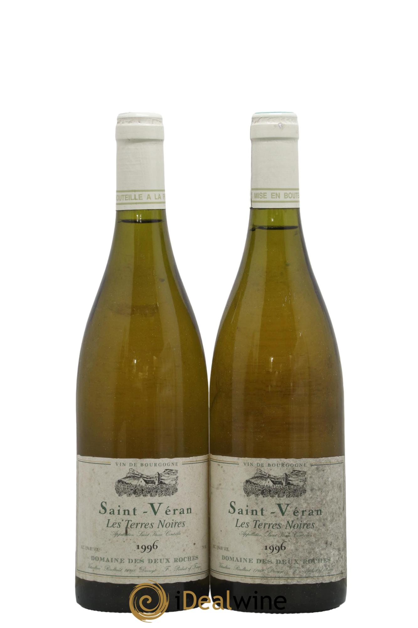 Saint-Véran Les Terrres Noires Domaine Des Deux Roches 1996 - Posten von 2 Flaschen - 0