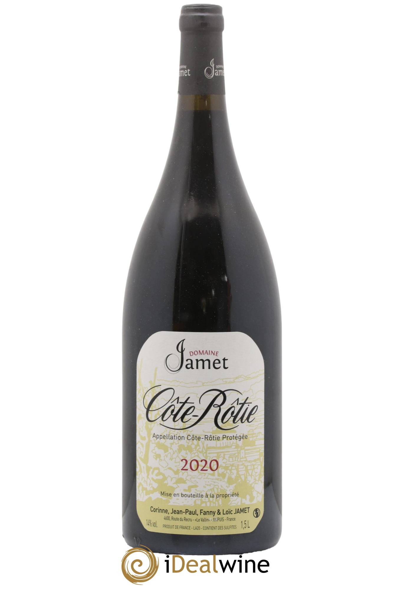 Côte-Rôtie Jamet (Domaine) 2020 - Lot de 1 magnum - 0
