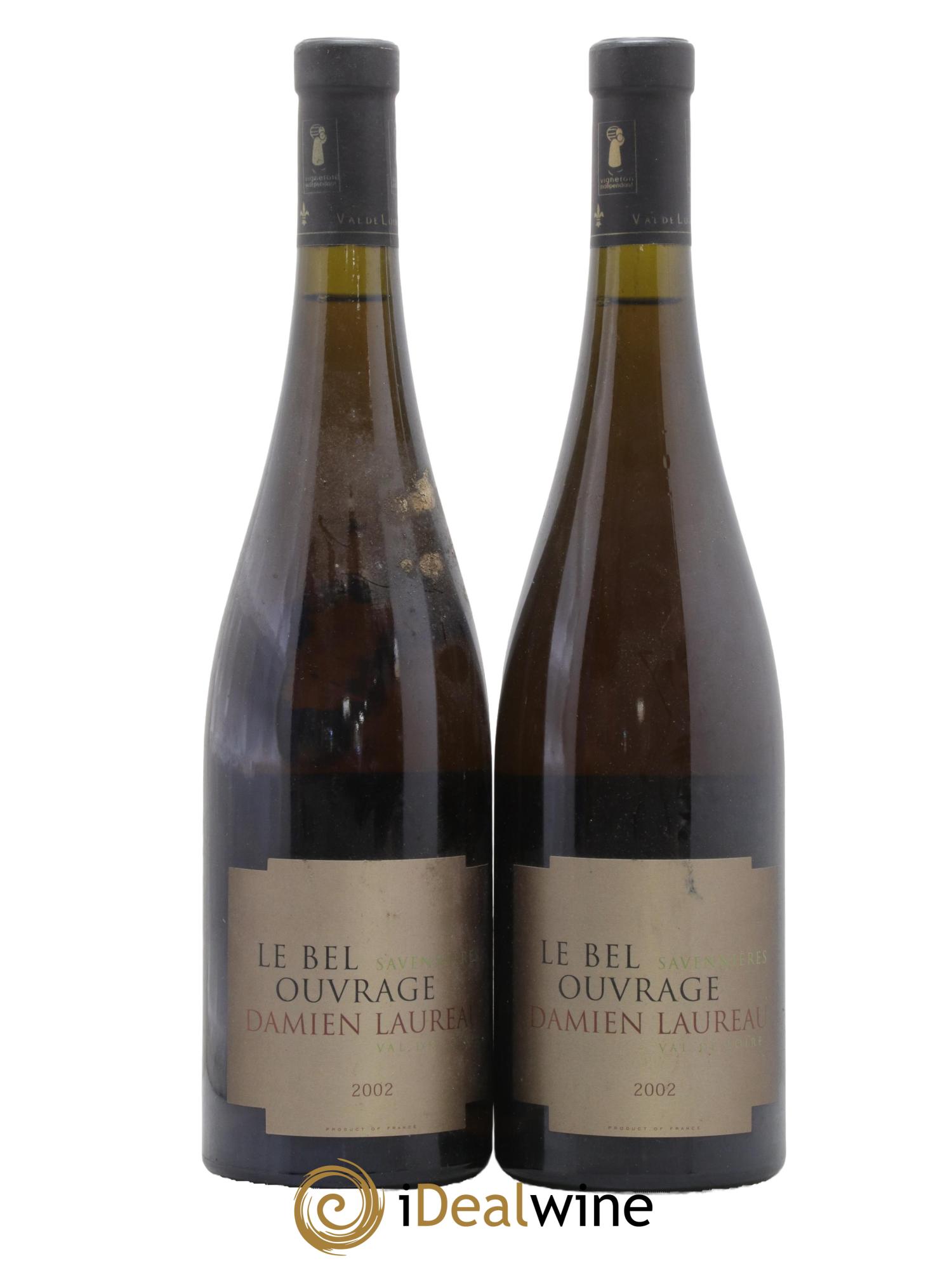 Savennières Le Bel Ouvrage Domaine Laureau 2002 - Lot of 2 bottles - 0