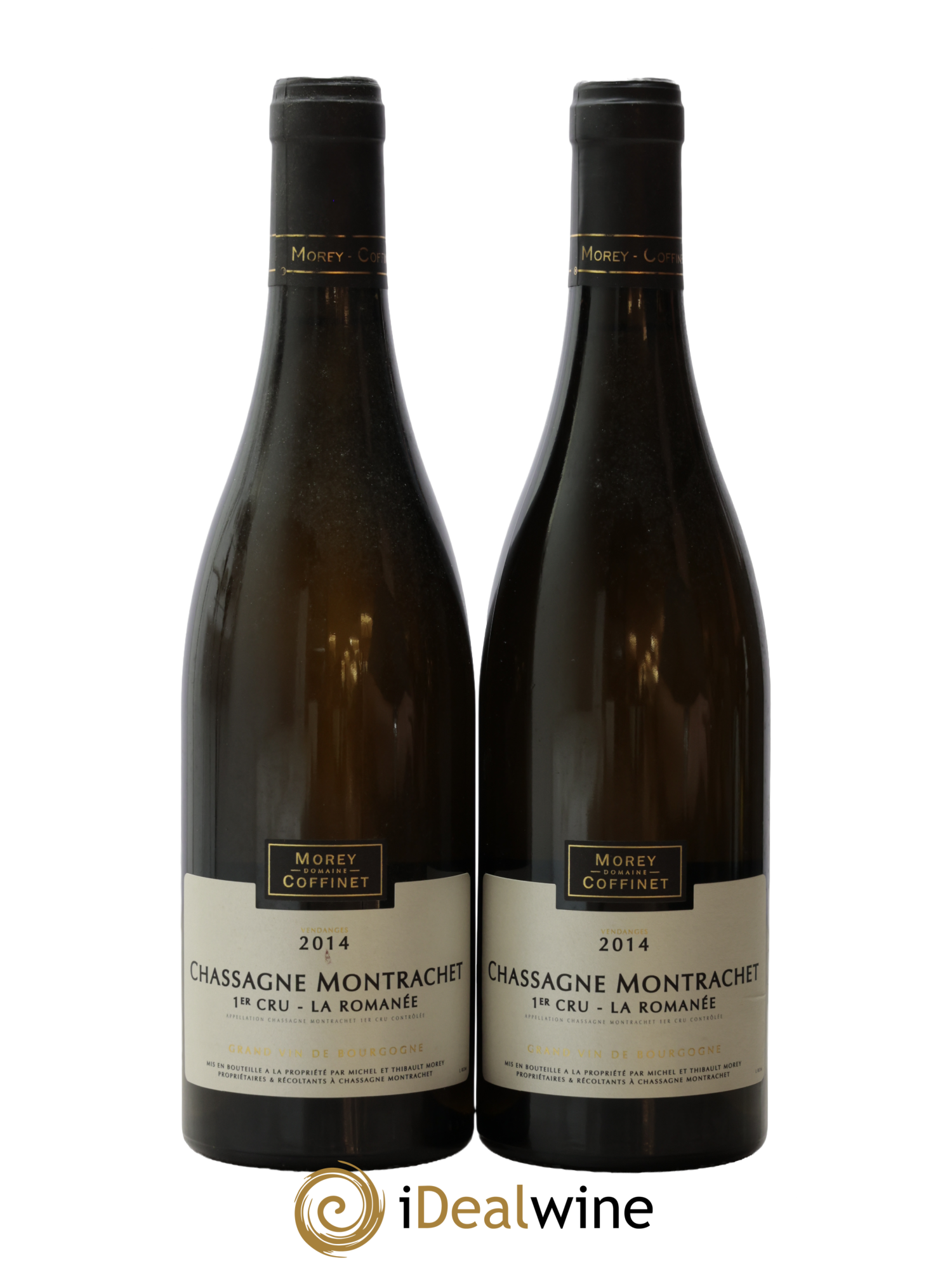 Chassagne-Montrachet 1er Cru La Romanée Morey-Coffinet (Domaine) 2014 - Lot de 2 bouteilles - 0