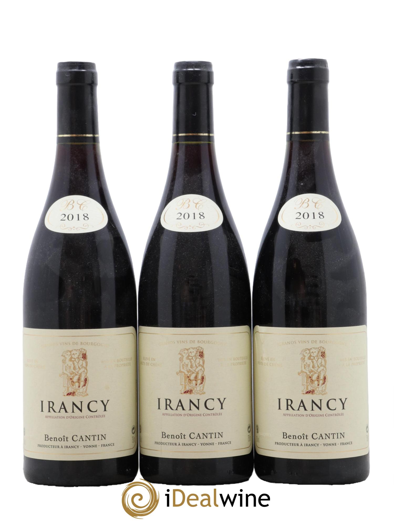 Irancy Benoit Cantin 2018 - Lot de 3 bouteilles - 0