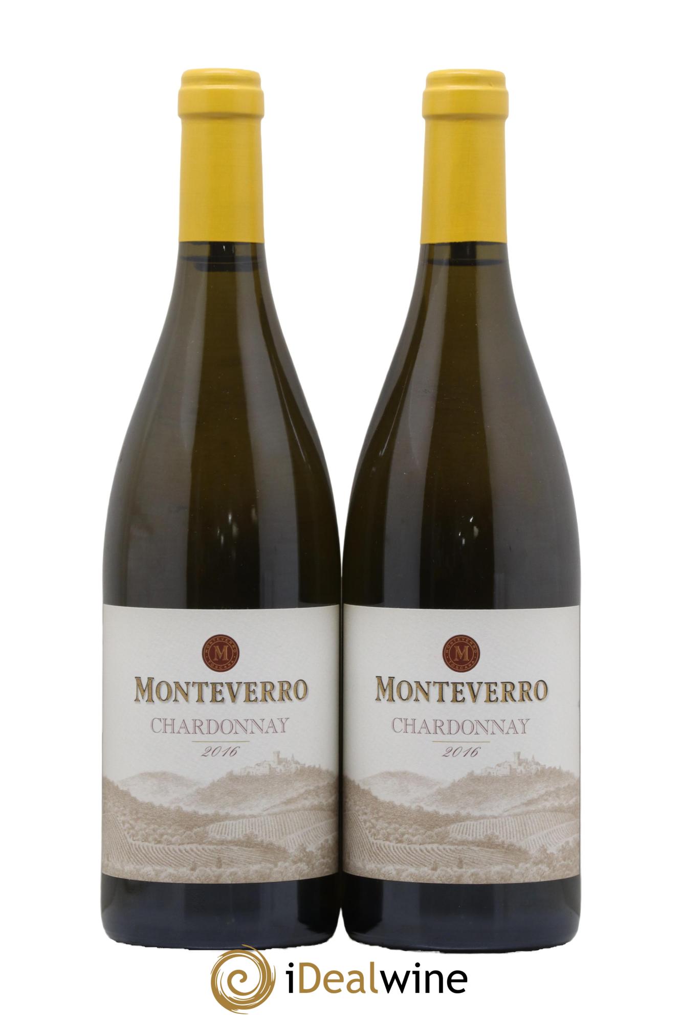 Italie IGT Toscana Chardonnay Monteverro 2016 - Lot de 2 bouteilles - 0