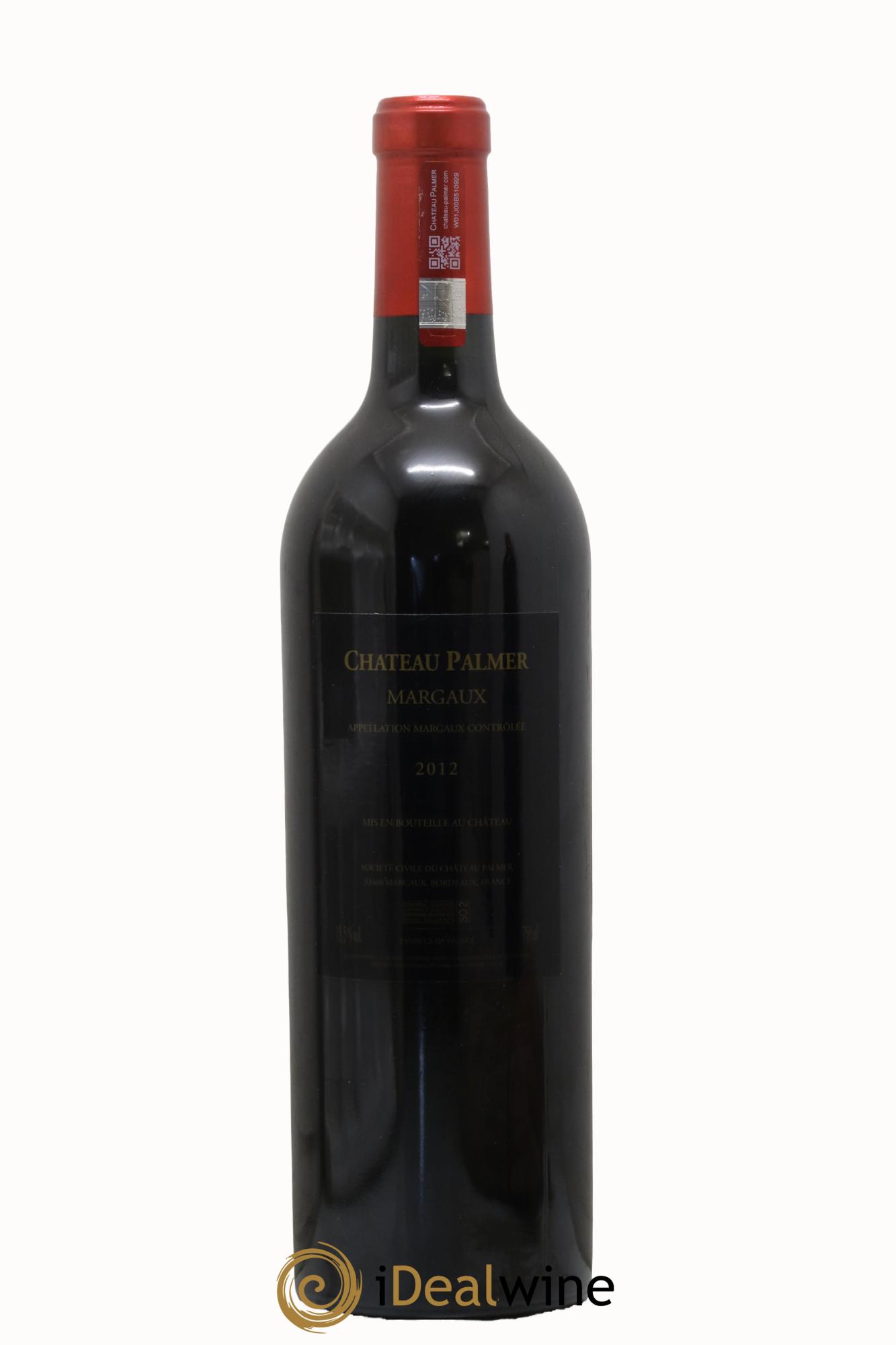 Château Palmer 3ème Grand Cru Classé 2012 - Posten von 1 Flasche - 1