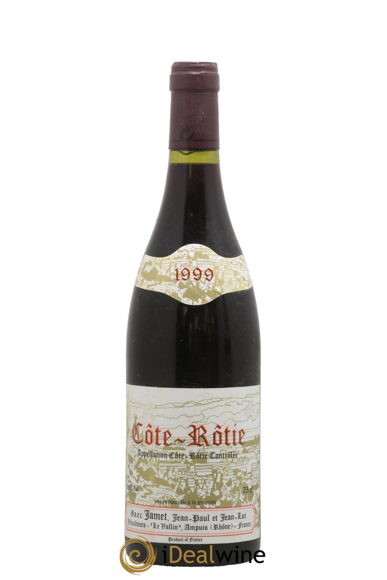 Côte-Rôtie Jamet (Domaine) 1999 - Lot de 1 bouteille - 0
