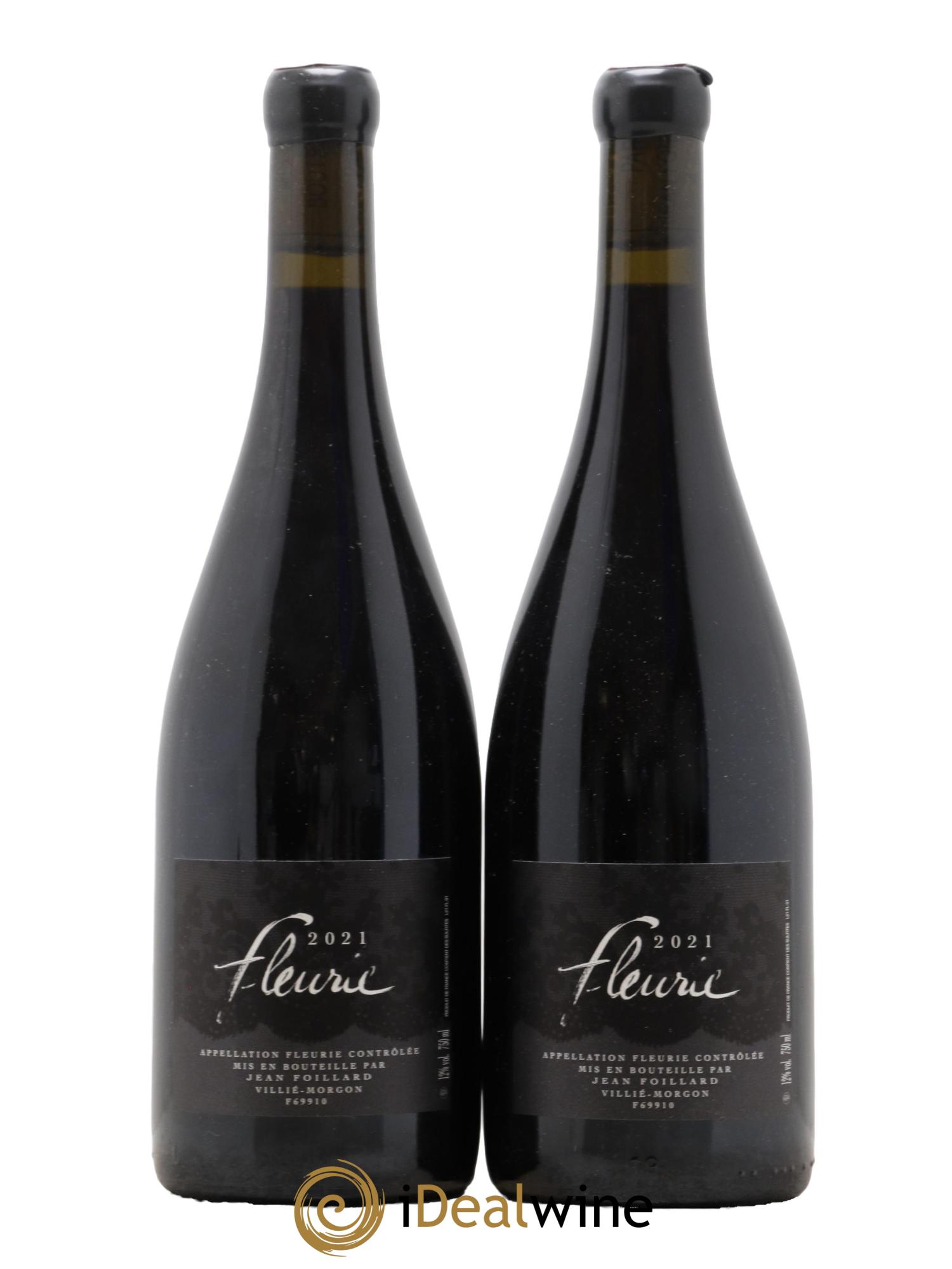 Fleurie Jean Foillard 2021 - Lot de 2 bouteilles - 0