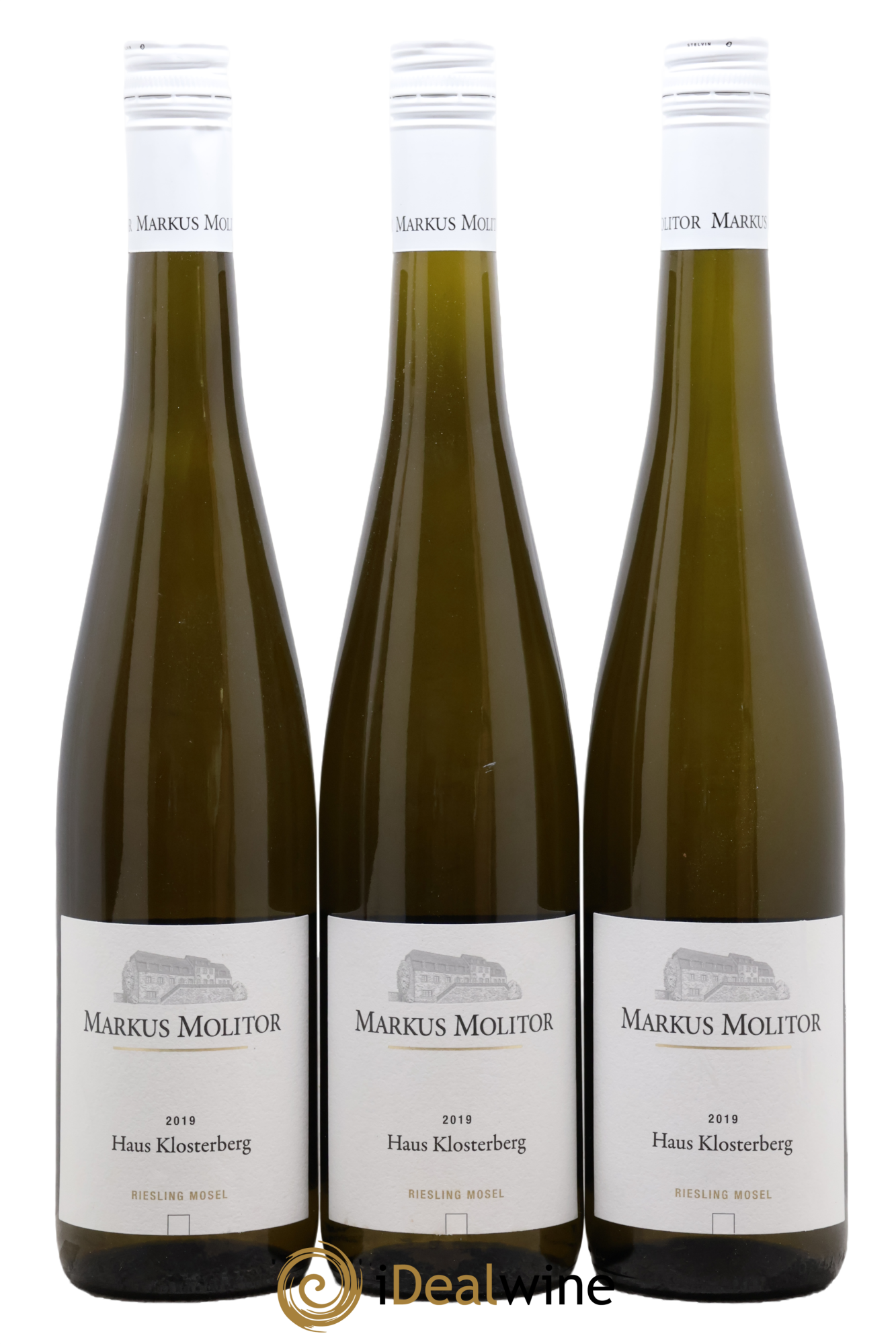 Riesling Markus Molitor Haus Klosterberg White Capsule 2019 - Lote de 3 botellas - 0