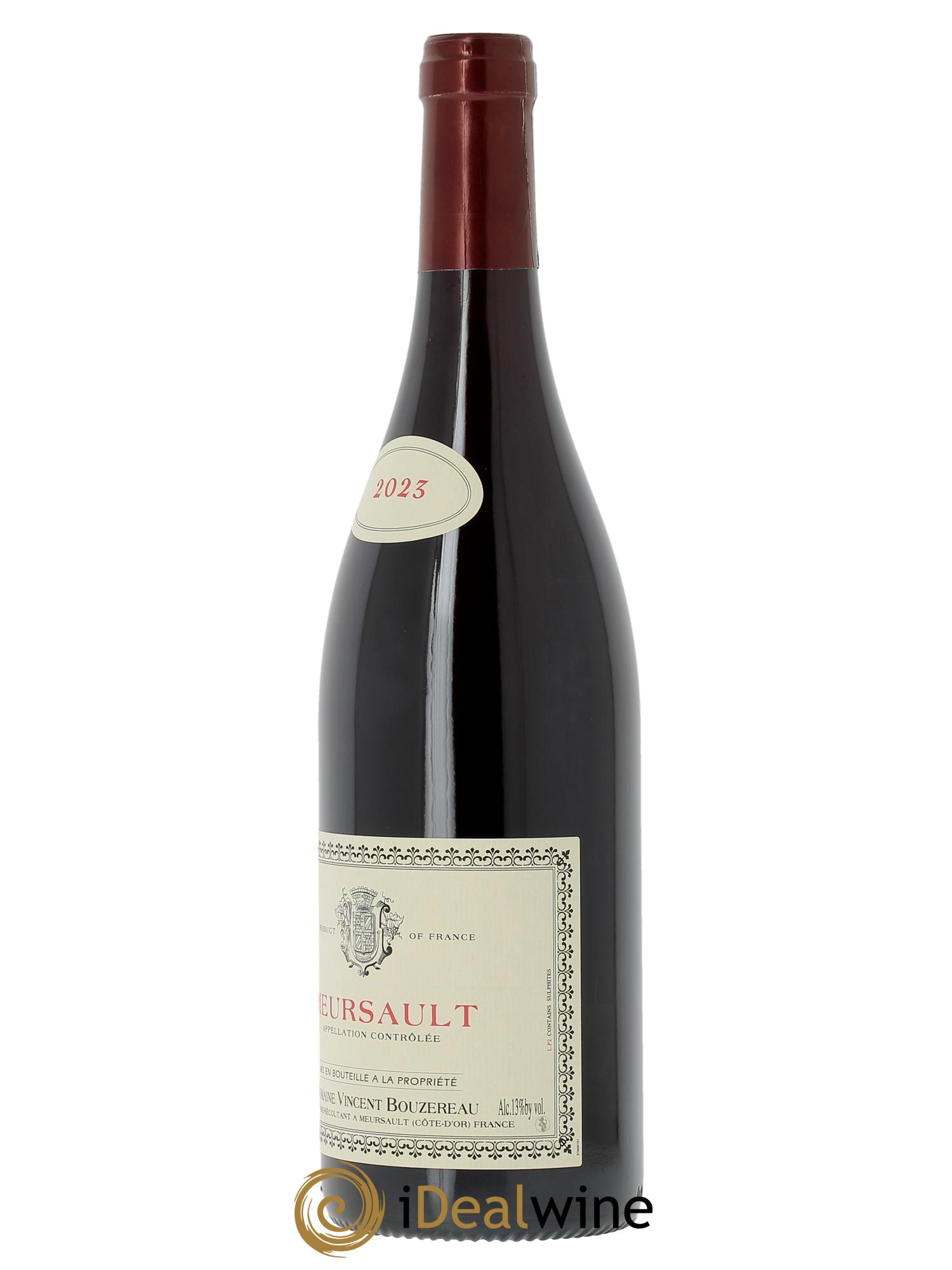 Meursault Vincent Bouzereau (Domaine)  2023 - Posten von 1 Flasche - 1