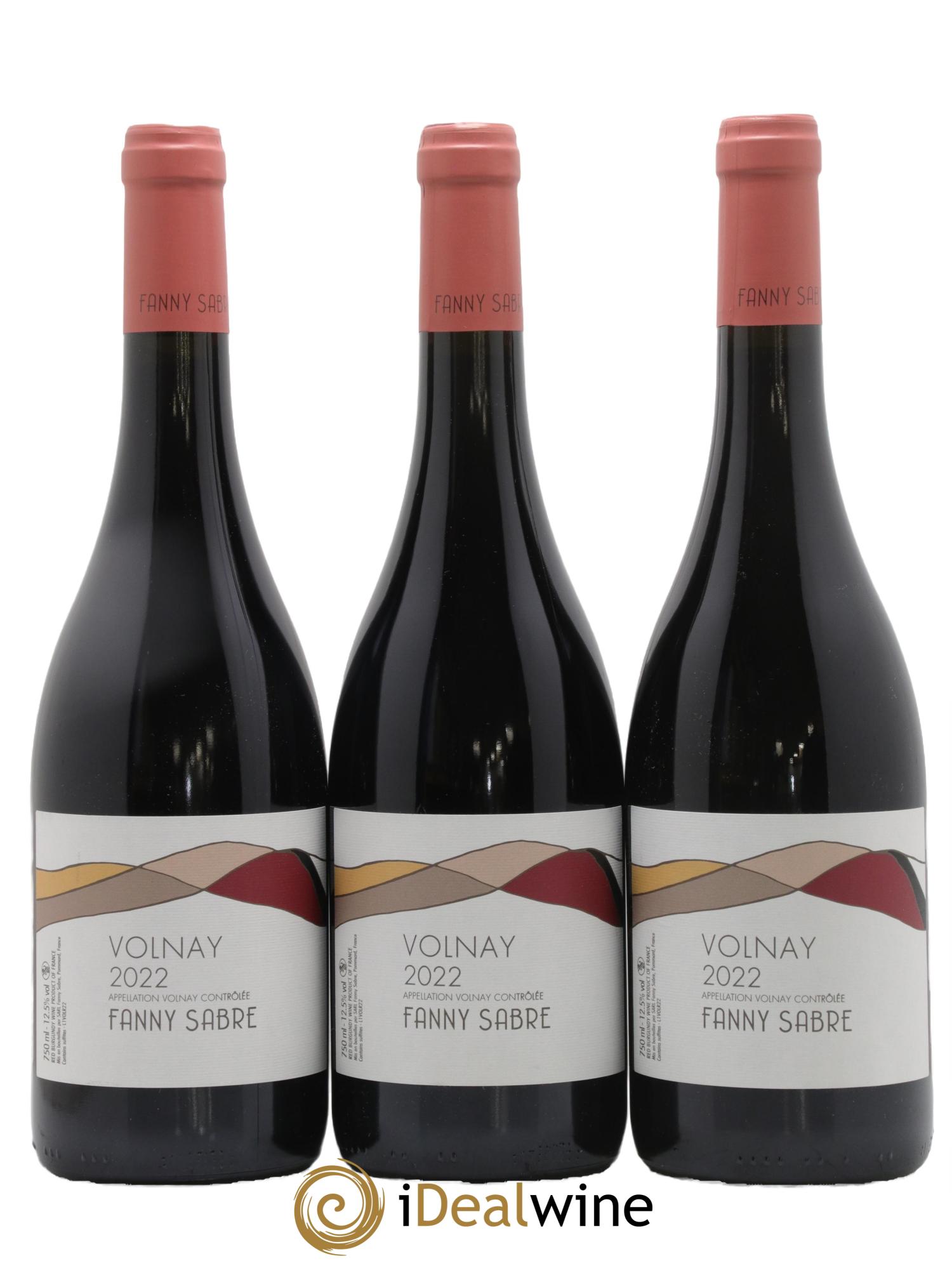 Volnay Fanny Sabre 2022 - Lotto di 3 bottiglie - 0