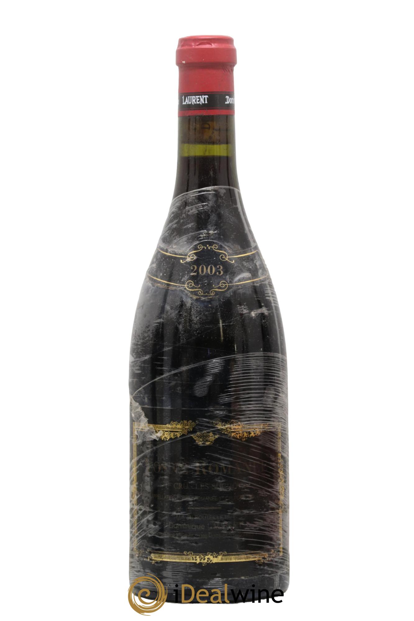 Vosne-Romanée 1er Cru Les Suchots Vieilles Vignes Dominique Laurent 2003 - Posten von 1 Flasche - 0