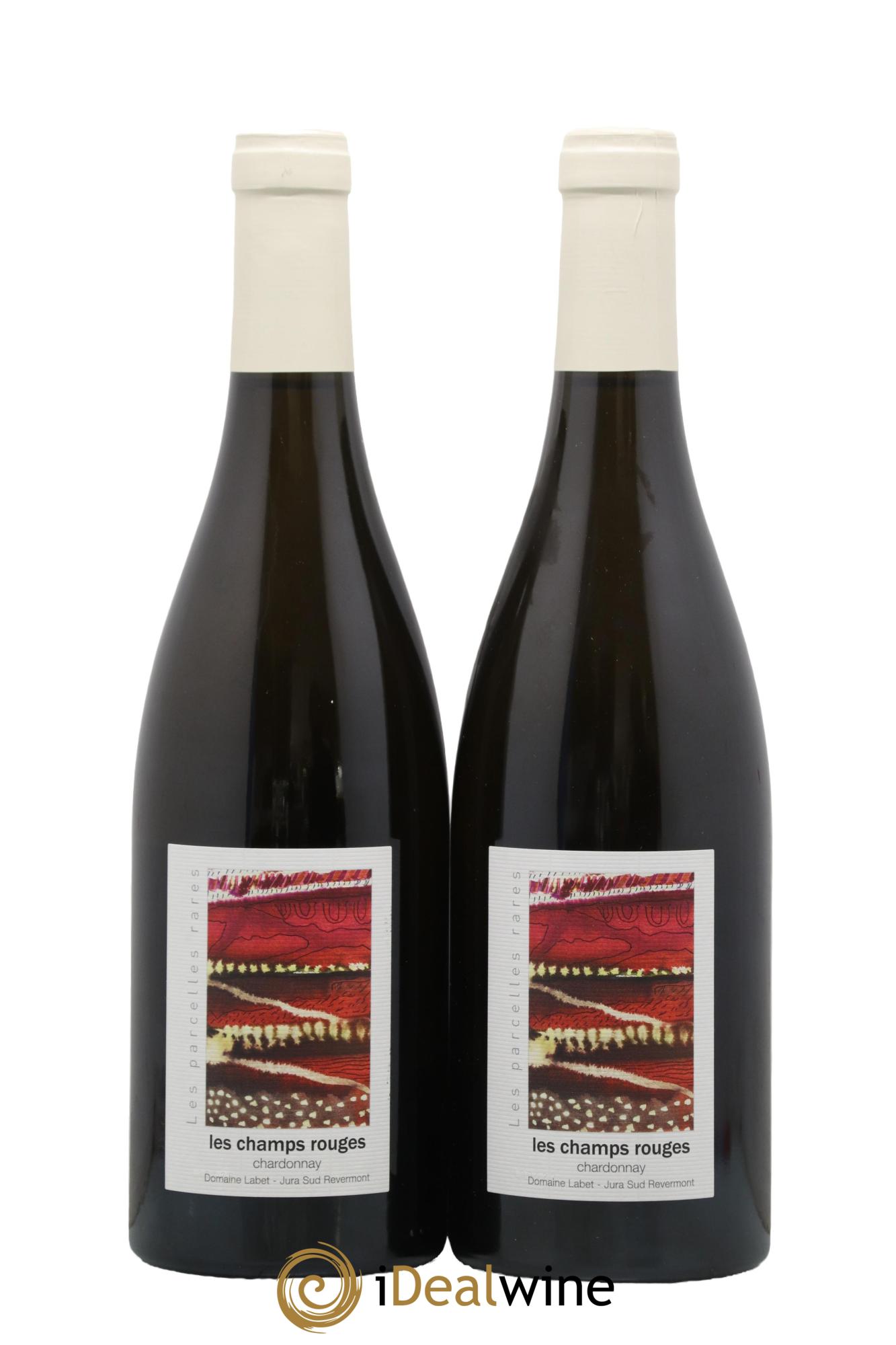 Côtes du Jura Chardonnay Les Champs Rouges Romain - Julien - Charline Labet 2022 - Posten von 2 Flaschen - 0