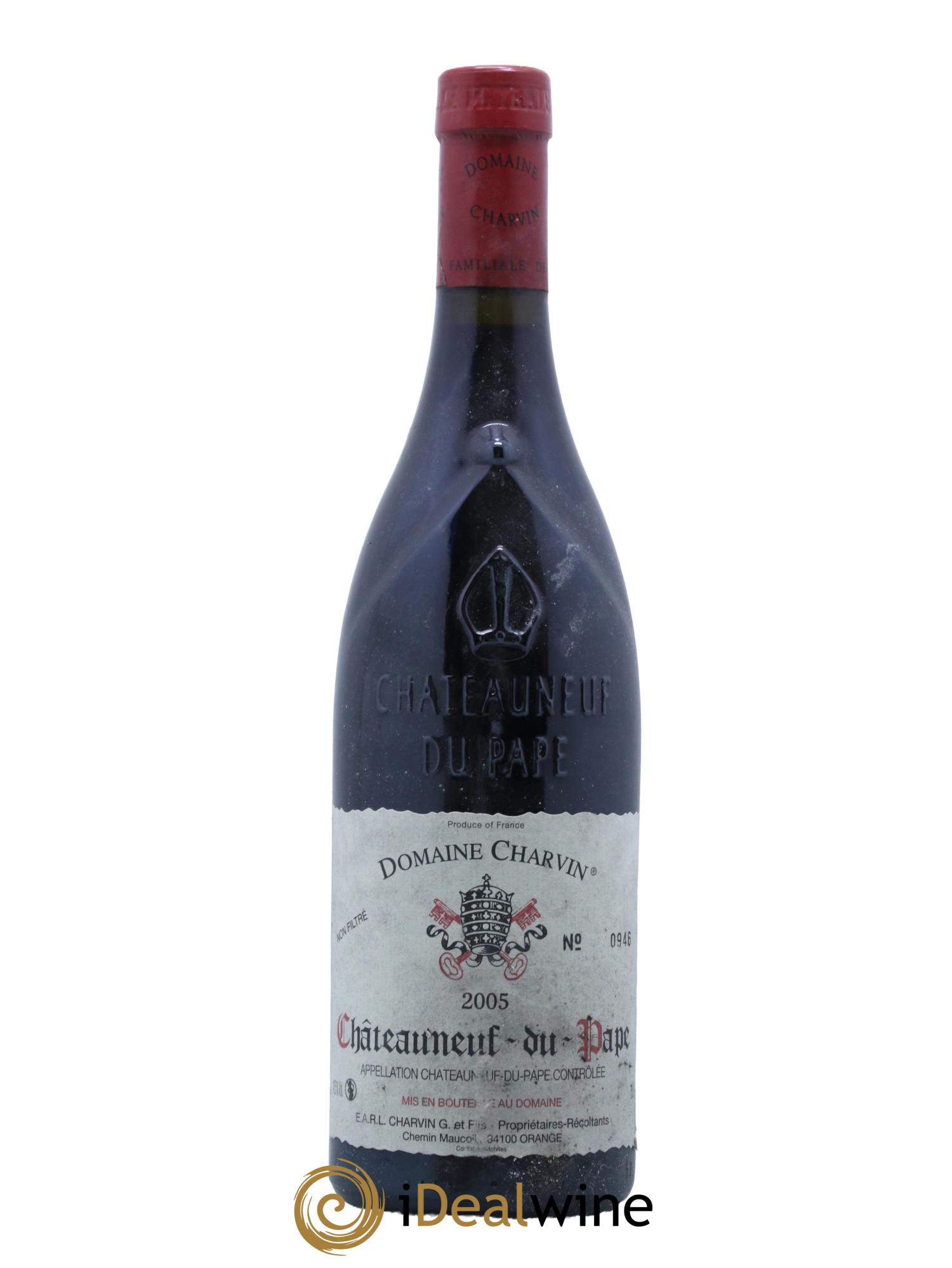 Châteauneuf-du-Pape Charvin (Domaine) 2005 - Lot de 1 bouteille - 0