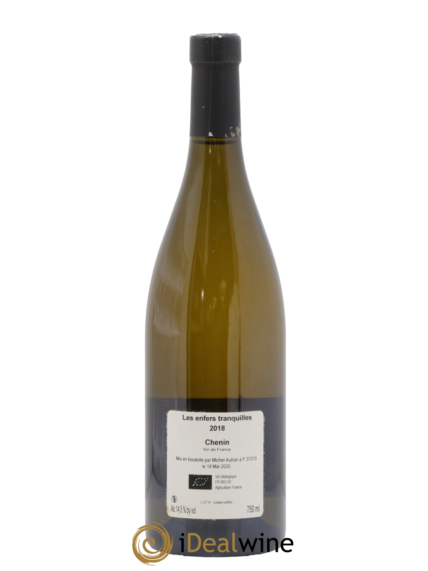 Vin de France Les Enfers Tranquilles Michel Autran 2018 - Lot de 1 bouteille - 1