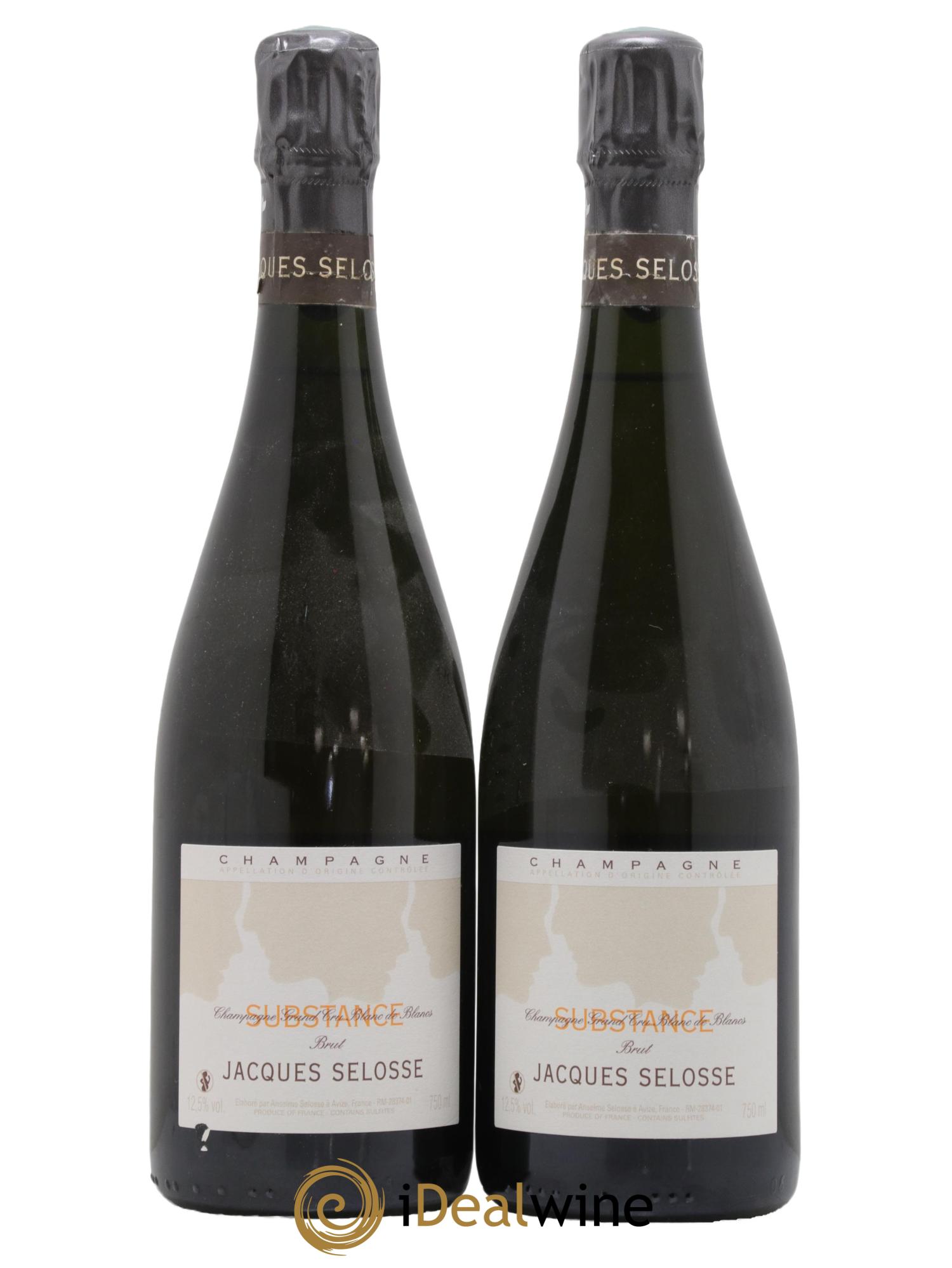 Substance Jacques Selosse - Lot de 2 bouteilles - 0