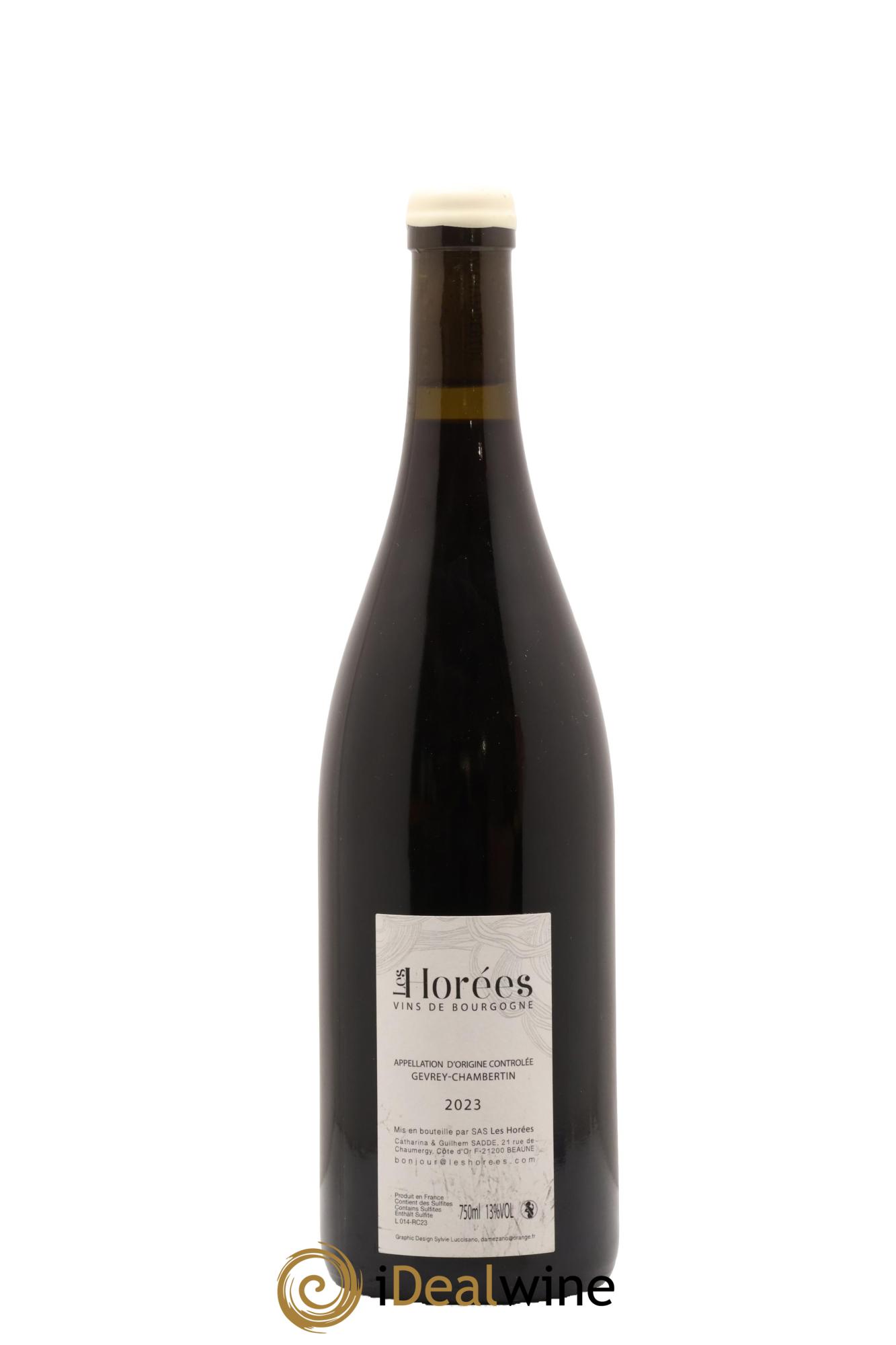Gevrey-Chambertin J'écris ton nom Les Horées 2023 - Lotto di 1 bottiglia - 1