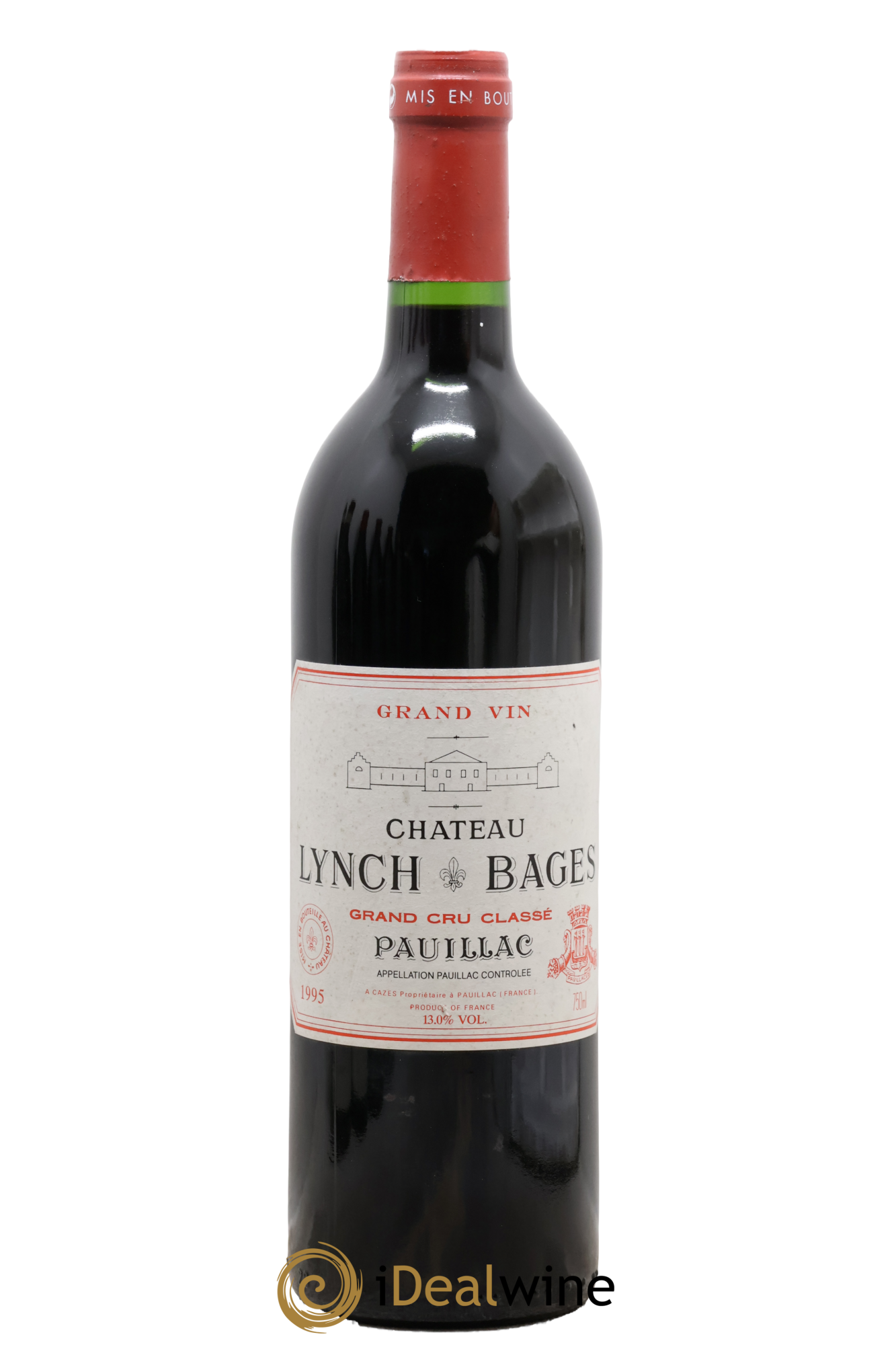 Château Lynch Bages 5ème Grand Cru Classé 1995 - Lot de 1 bouteille - 0