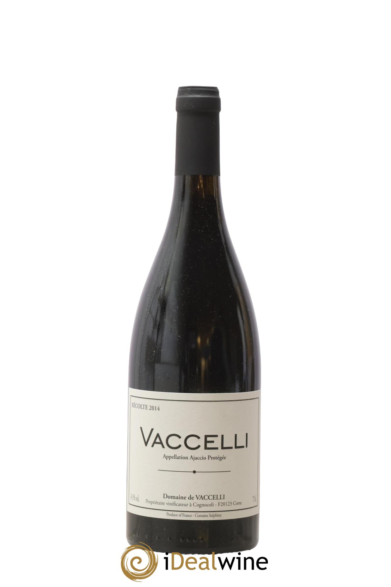 Ajaccio Vaccelli 2014 - Posten von 1 Flasche - 0
