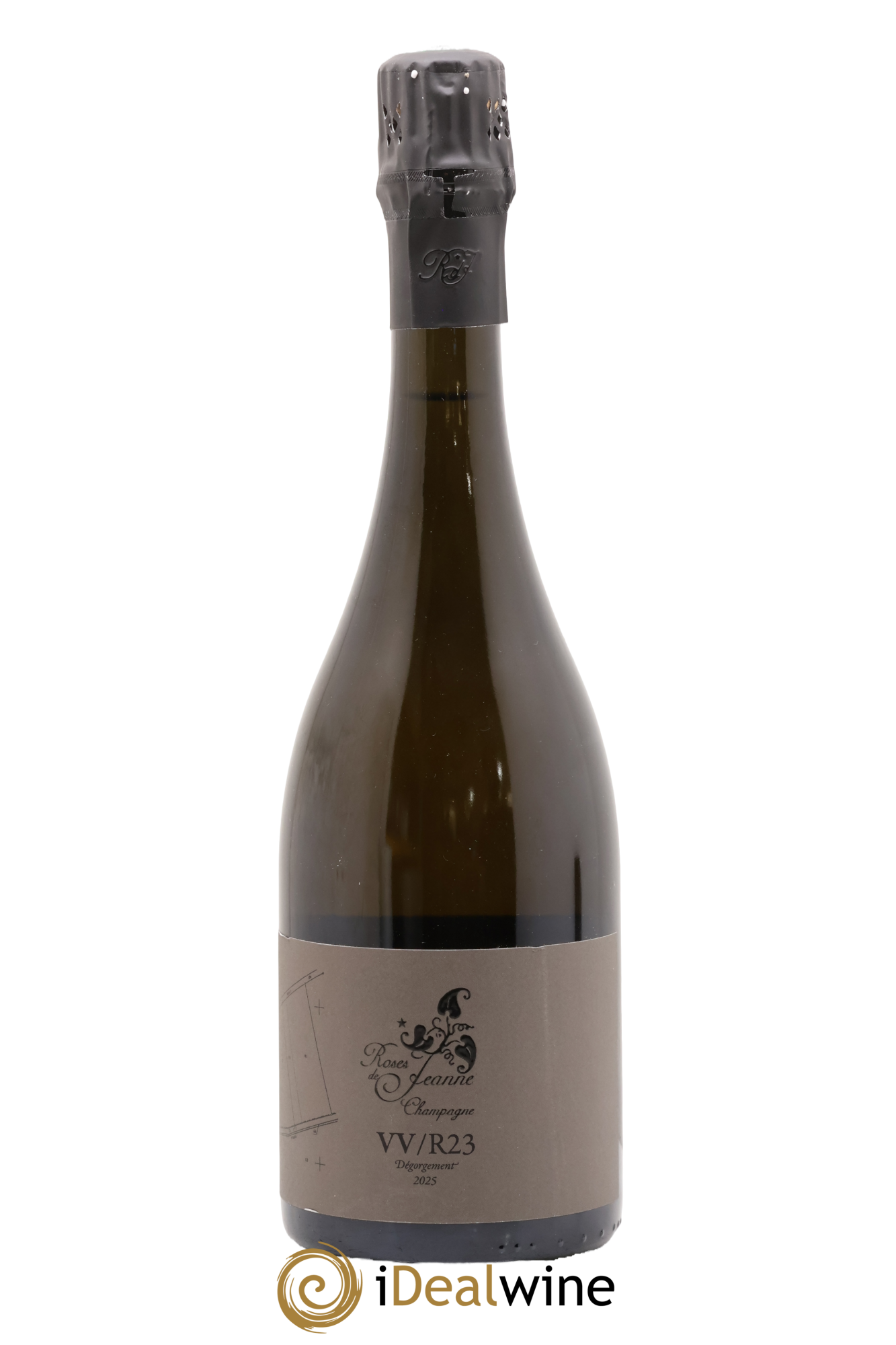 Roses de Jeanne Côte de Val Vilaine Blanc de Noirs Cédric Bouchard 2023 - Lot de 1 bouteille - 0