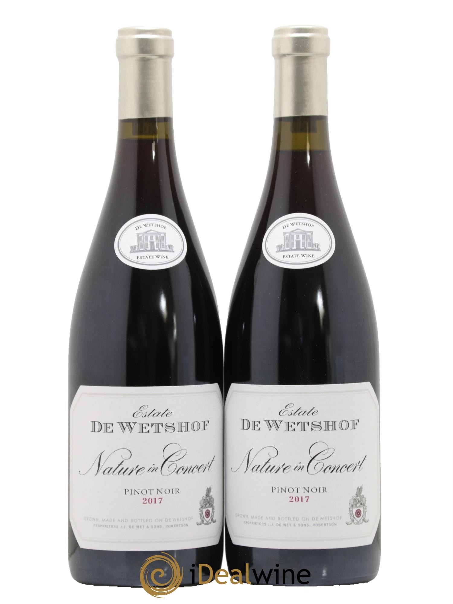 Afrique du Sud Nature in Concert Estate De Wetshof 2017 - Lot de 2 bouteilles - 0