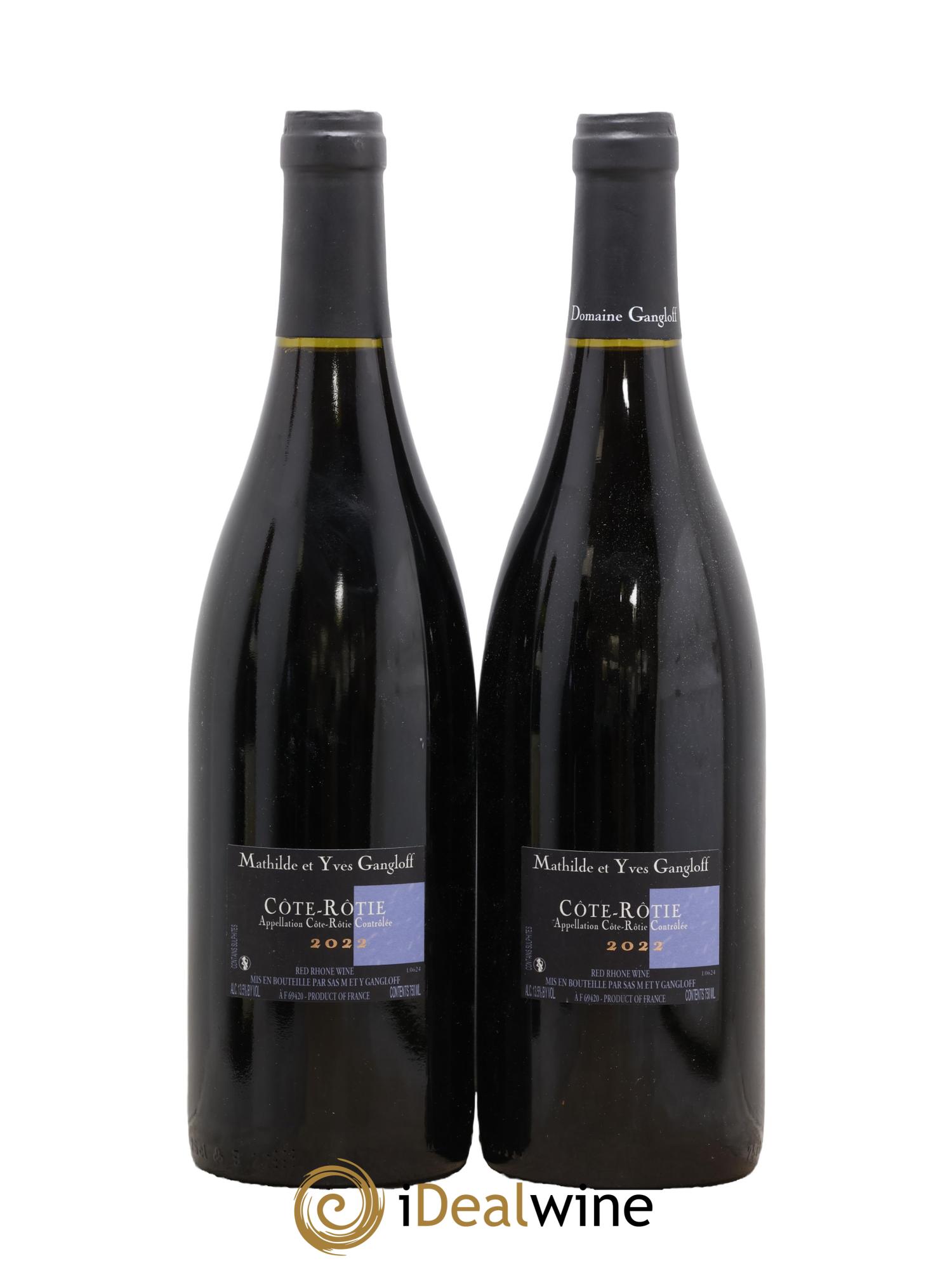 Côte-Rôtie La Barbarine Gangloff (Domaine) 2022 - Lot of 2 bottles - 1
