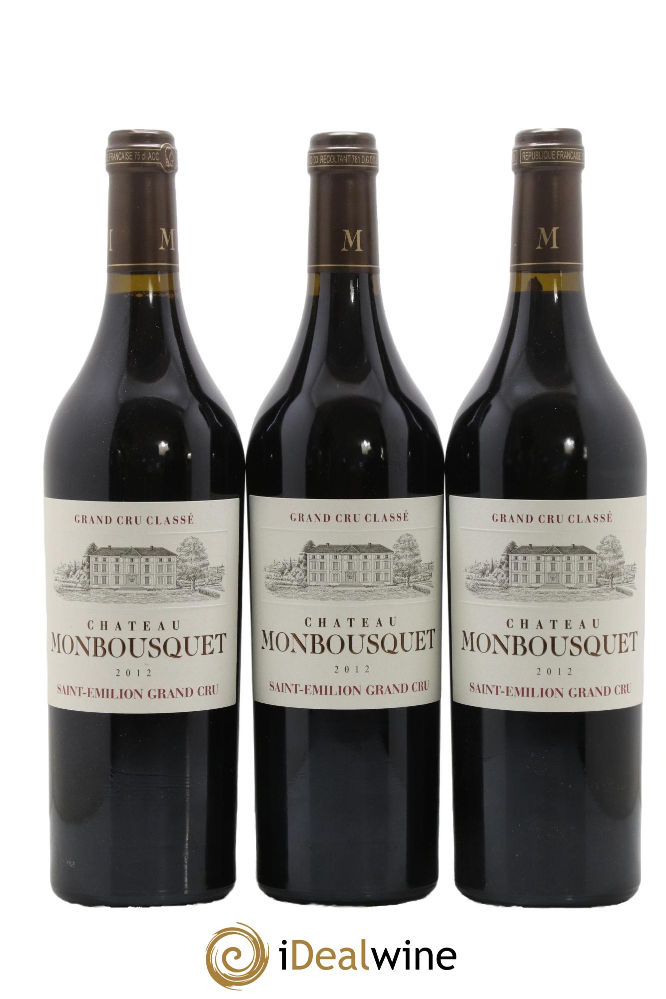 Château Monbousquet Grand Cru Classé 2012 - Lot de 12 bouteilles - 3
