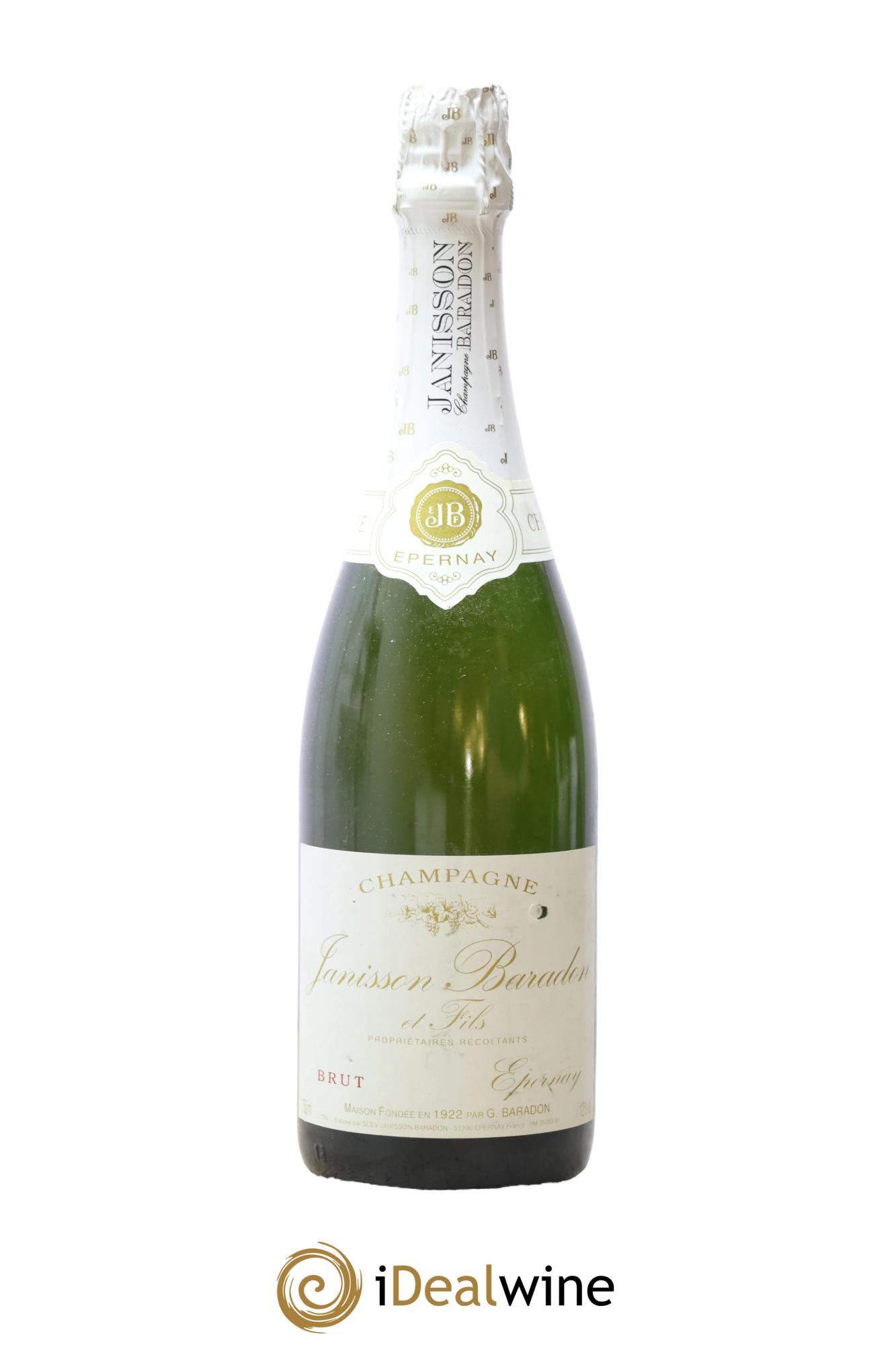 Champagne Brut Janisson Bardon - Lot de 1 bouteille - 0