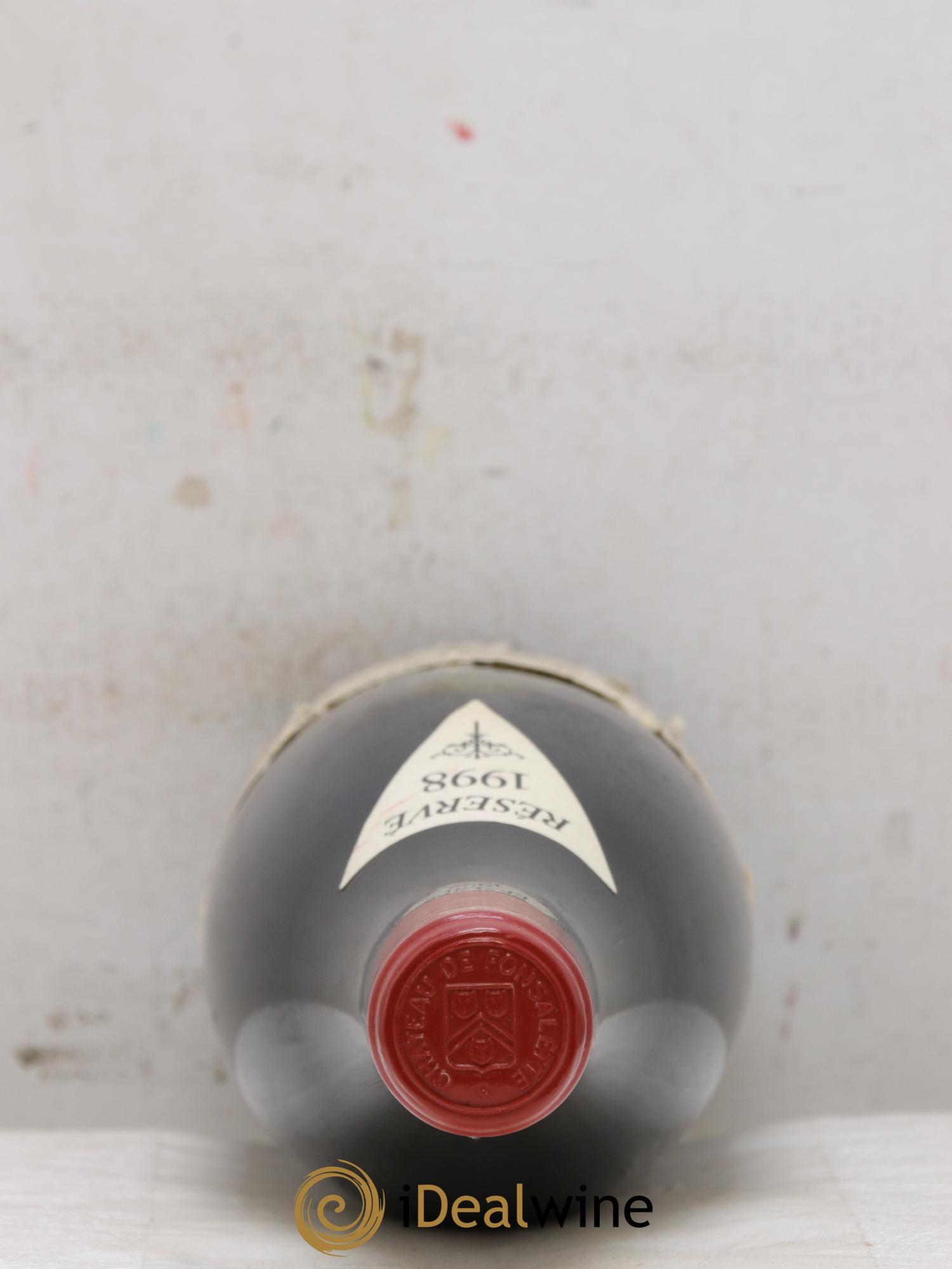 Côtes-du-Rhône Cuvée Syrah Château de Fonsalette 1998 - Posten von 1 Flasche - 1