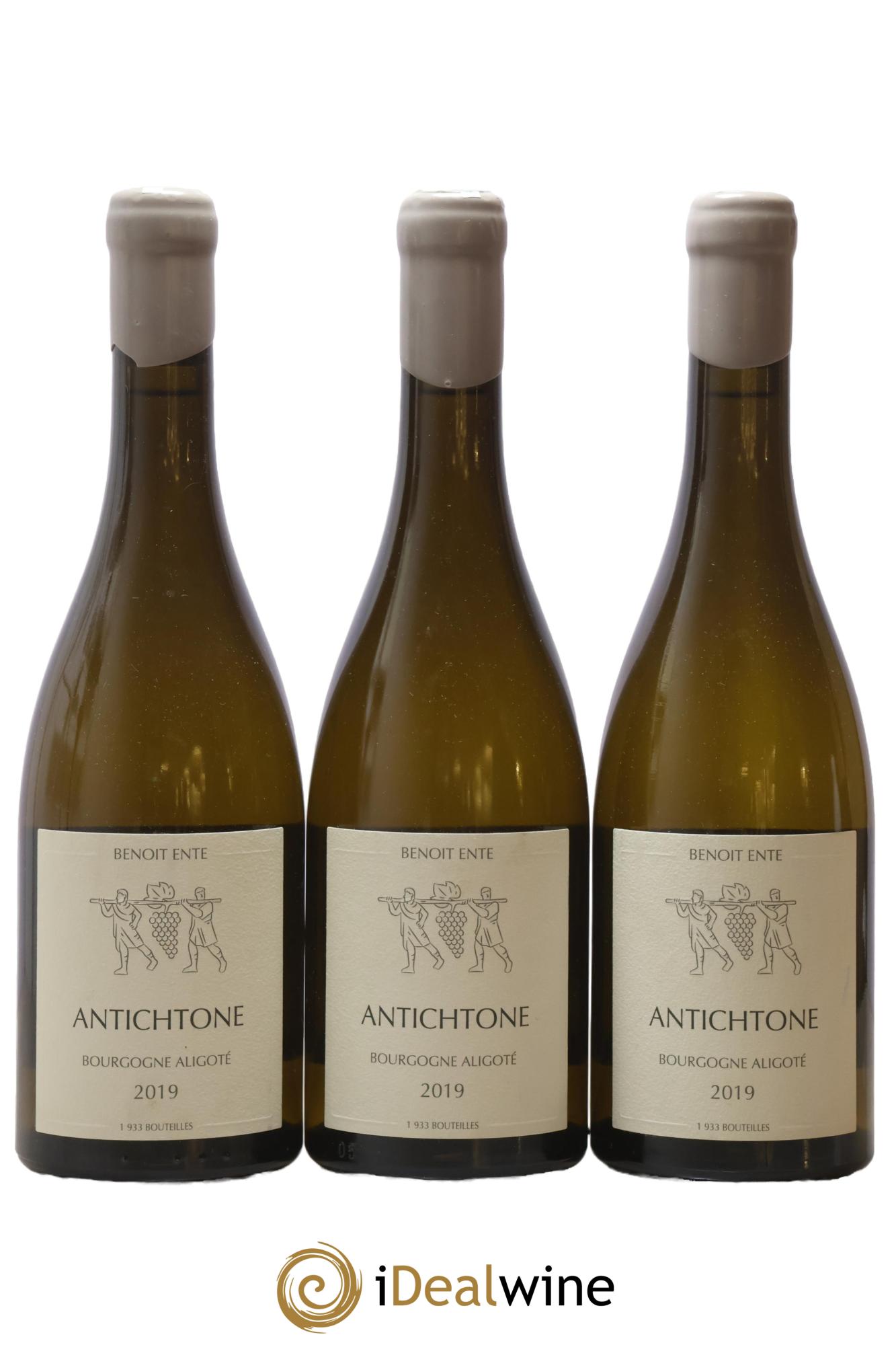 Bourgogne Aligoté Antichtone Benoit Ente 2019 - Lot de 3 bouteilles - 0